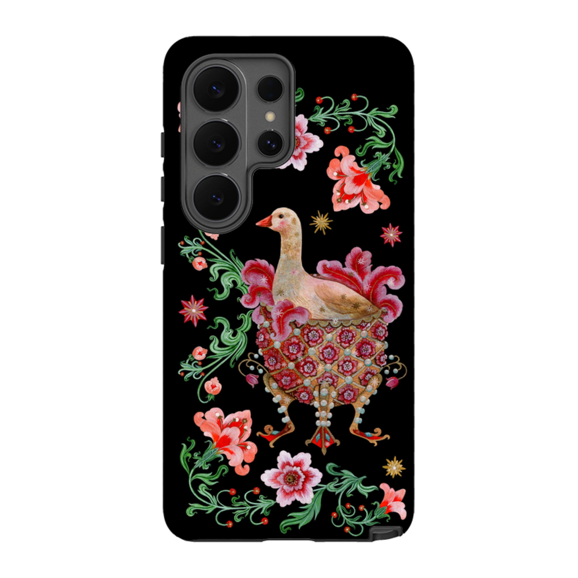 Samsung Tough  Case - Six Geese A Laying By Maria Matos