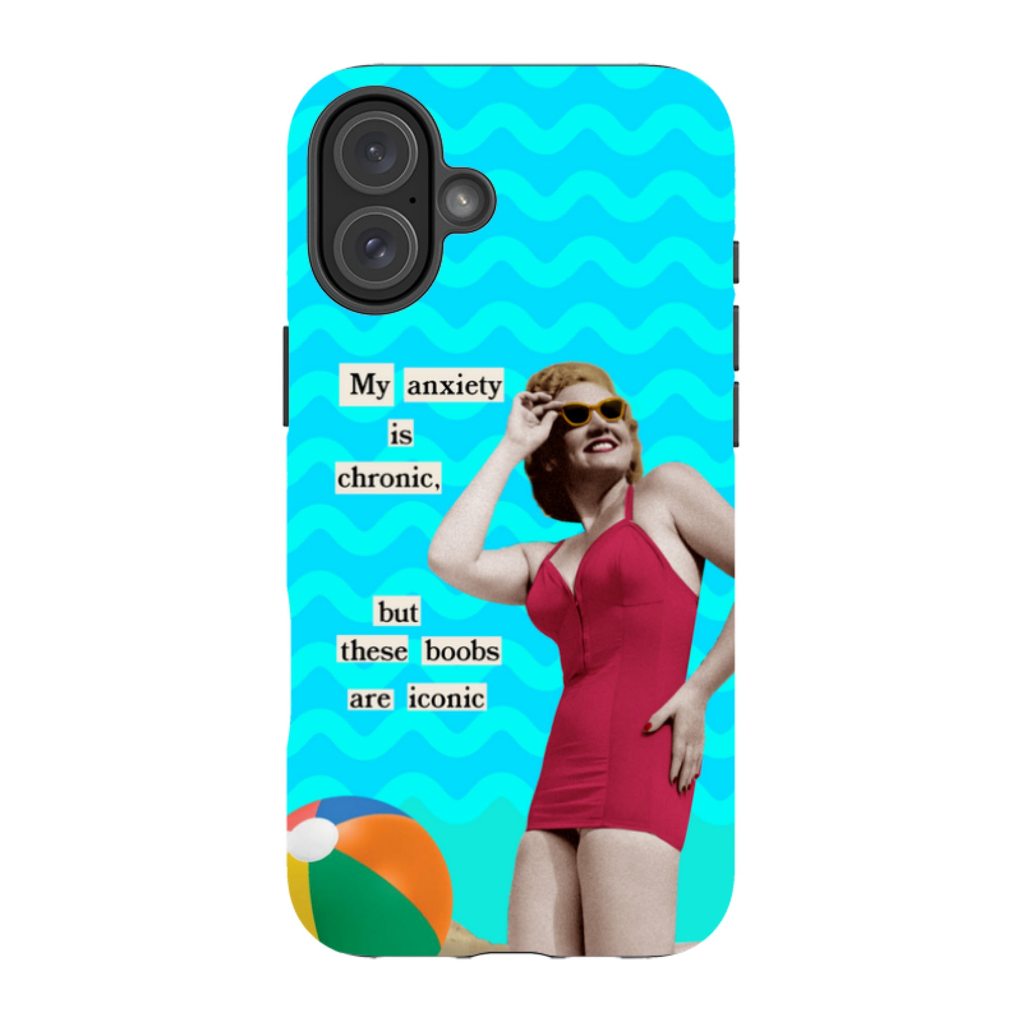iPhone Tough Case - Boobs By Clare Jordan