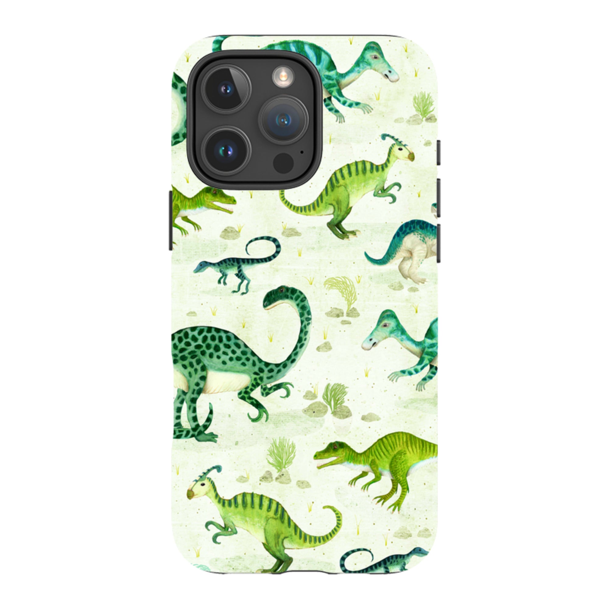 iPhone MagSafe Tough Case - Dinoland By Katherine Quinn
