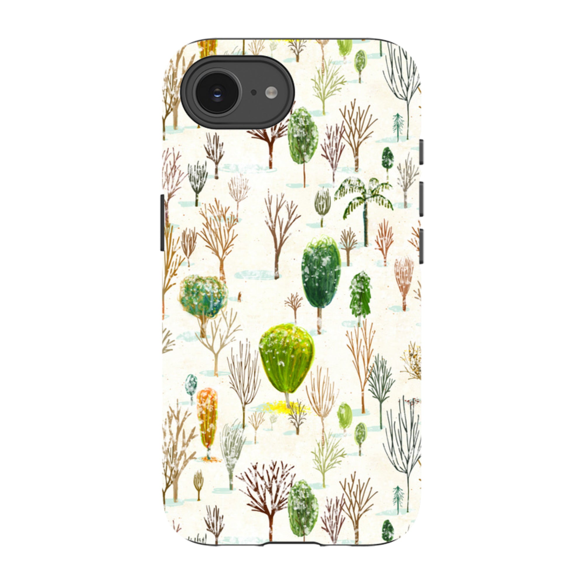 iPhone Tough Case - Winter In The Arboretum By Katherine Quinn