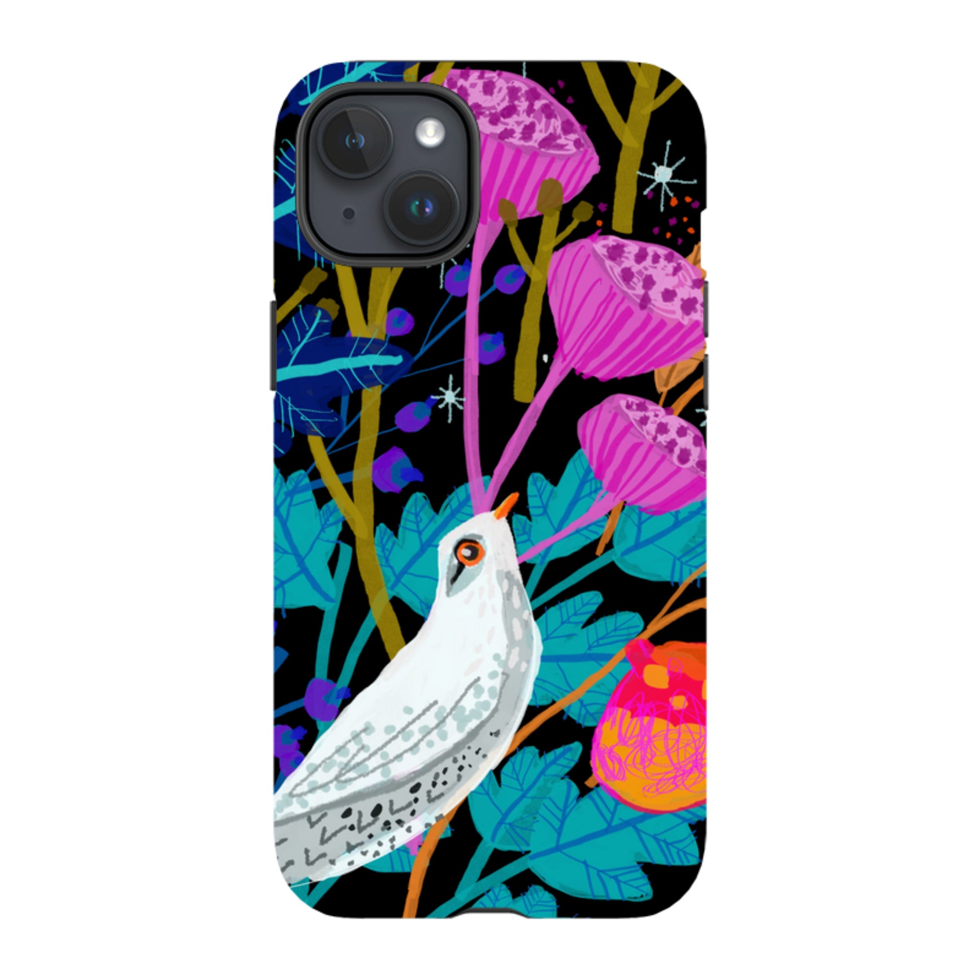 iPhone MagSafe Tough Case -  White Bird By Claire West