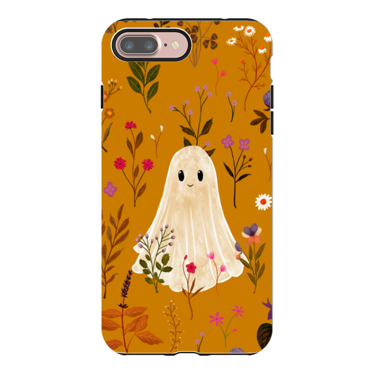 iPhone Tough Case - Ghost in the Garden - Spice Multi By Katherine Quinn