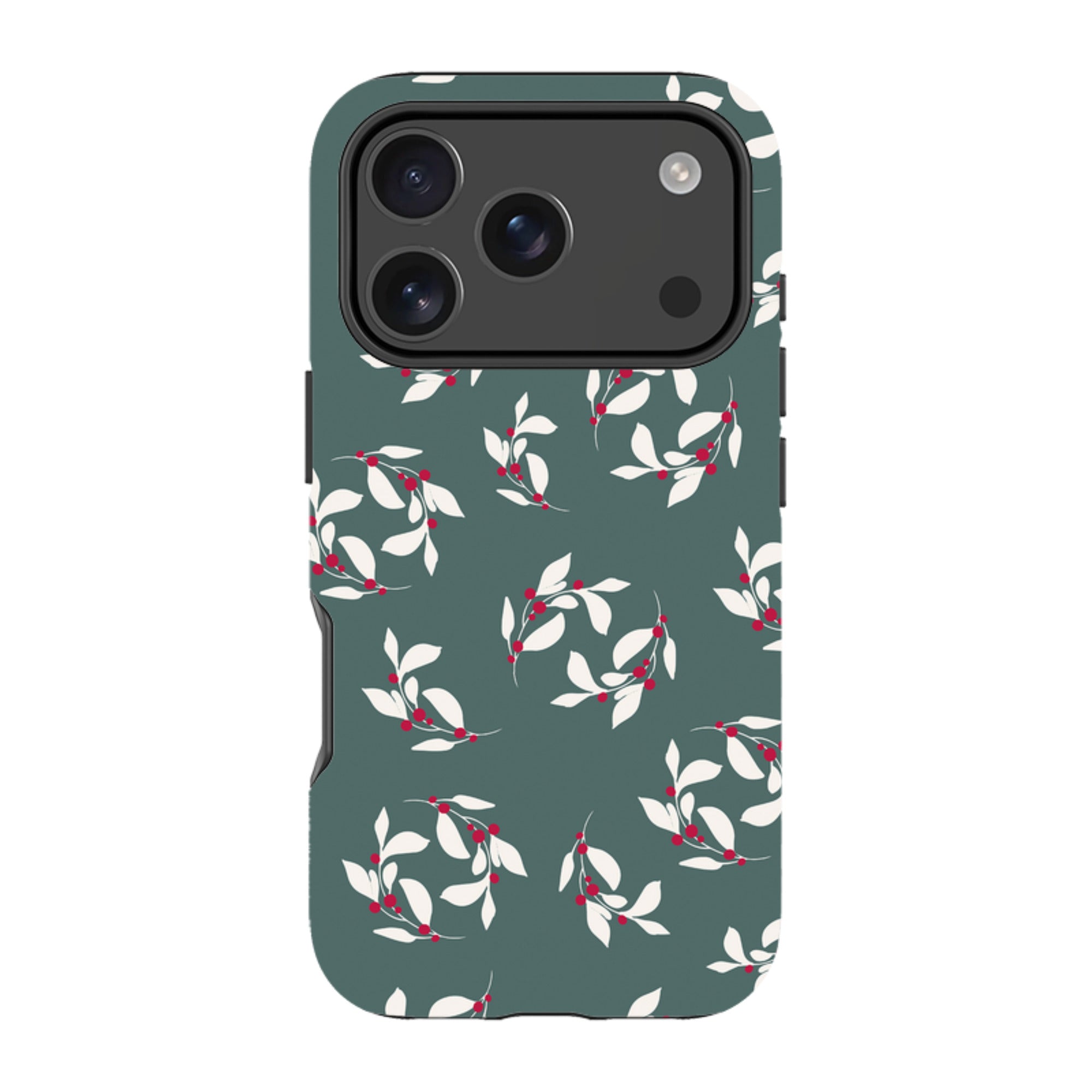 iPhone Tough Case - Winter Floral