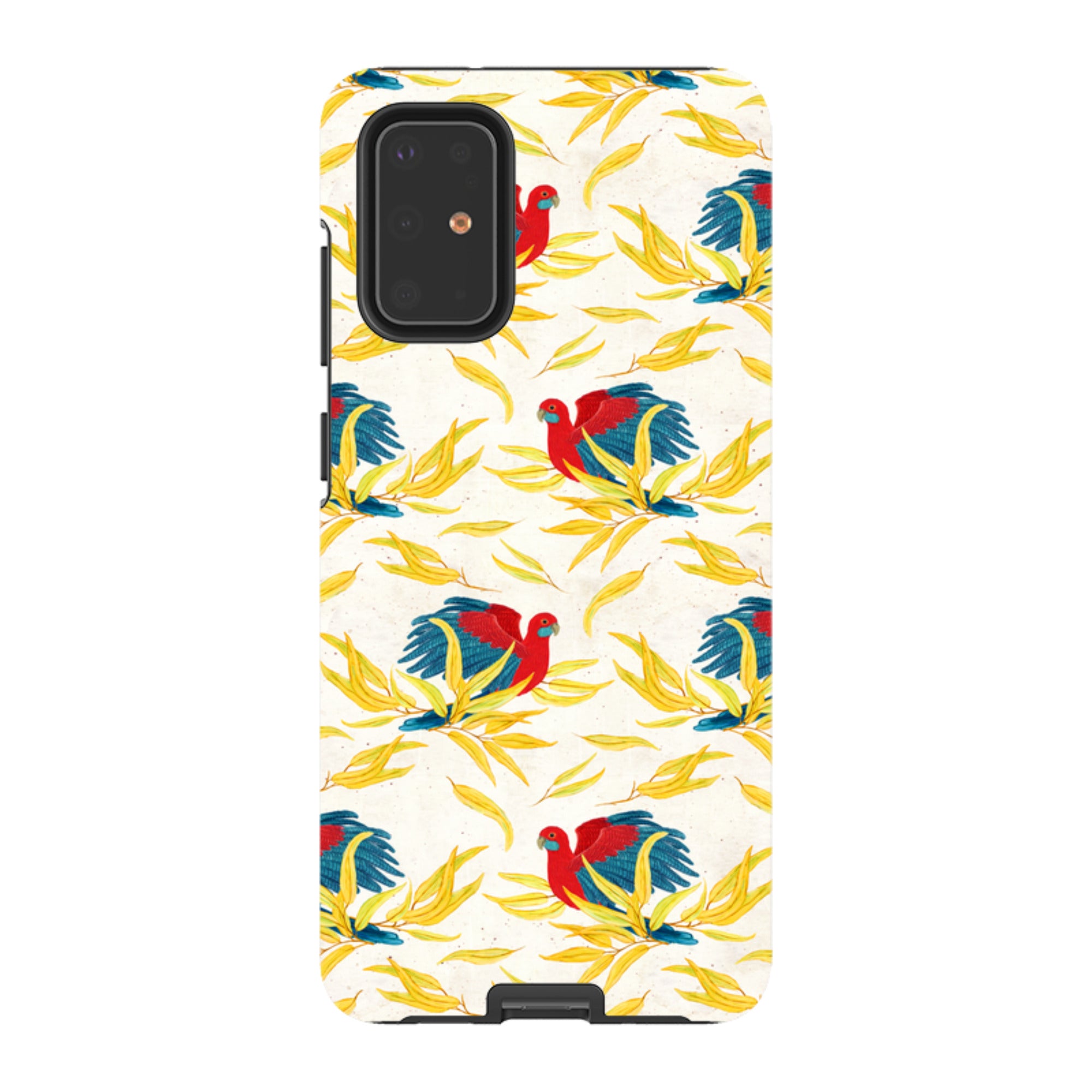 Samsung Tough Case - Crimson Rosella By Katherine Quinn