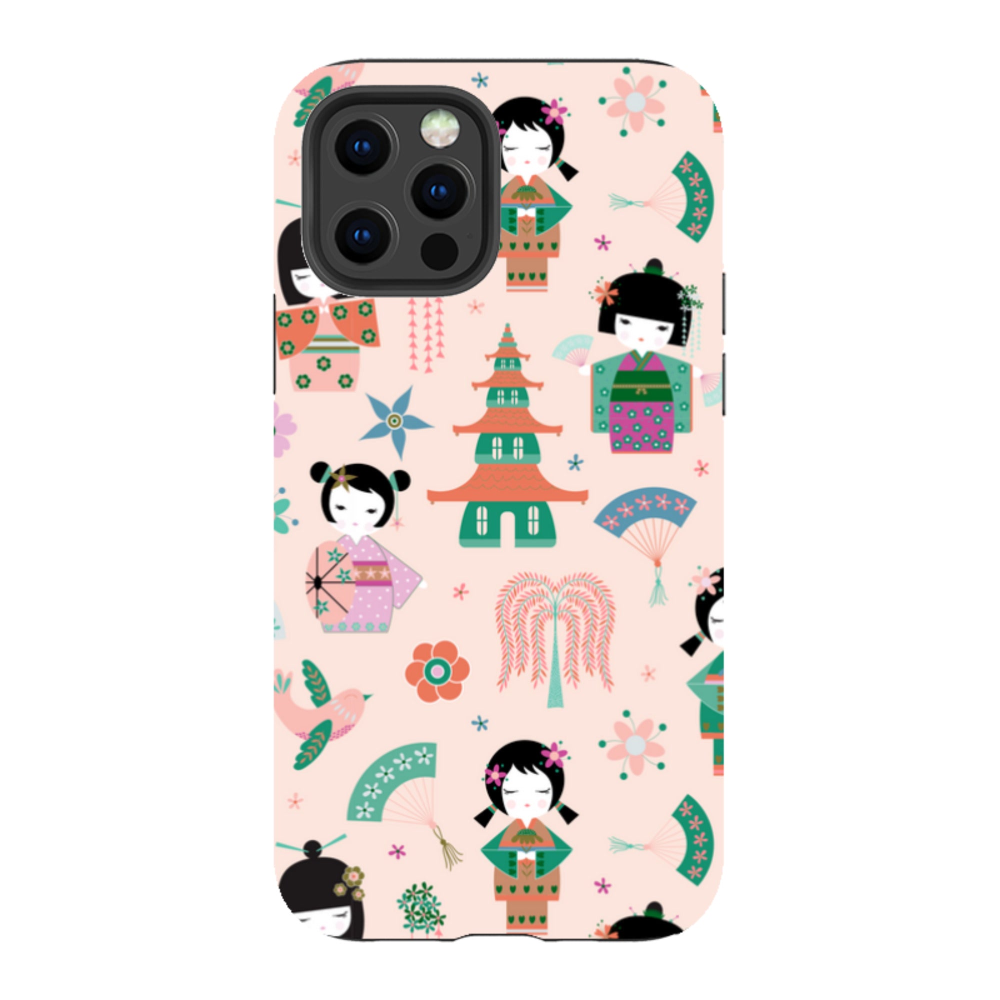 iPhone Tough Case - Sakura II By Suzy Taylor