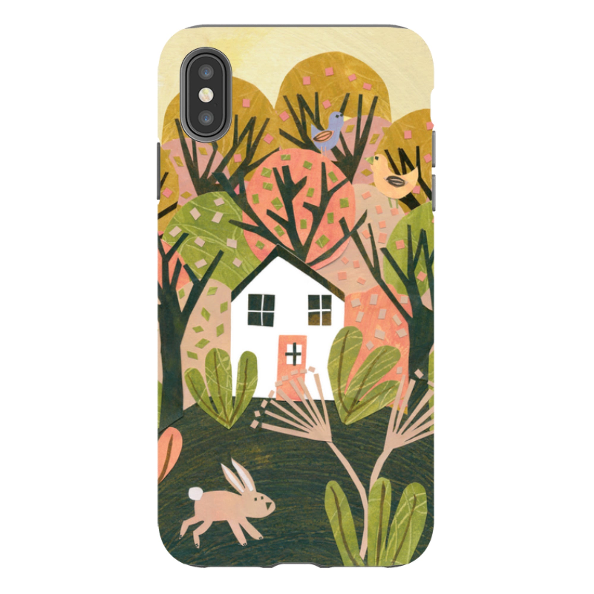 iPhone Tough Case - Autumn Cottage By Tracey English