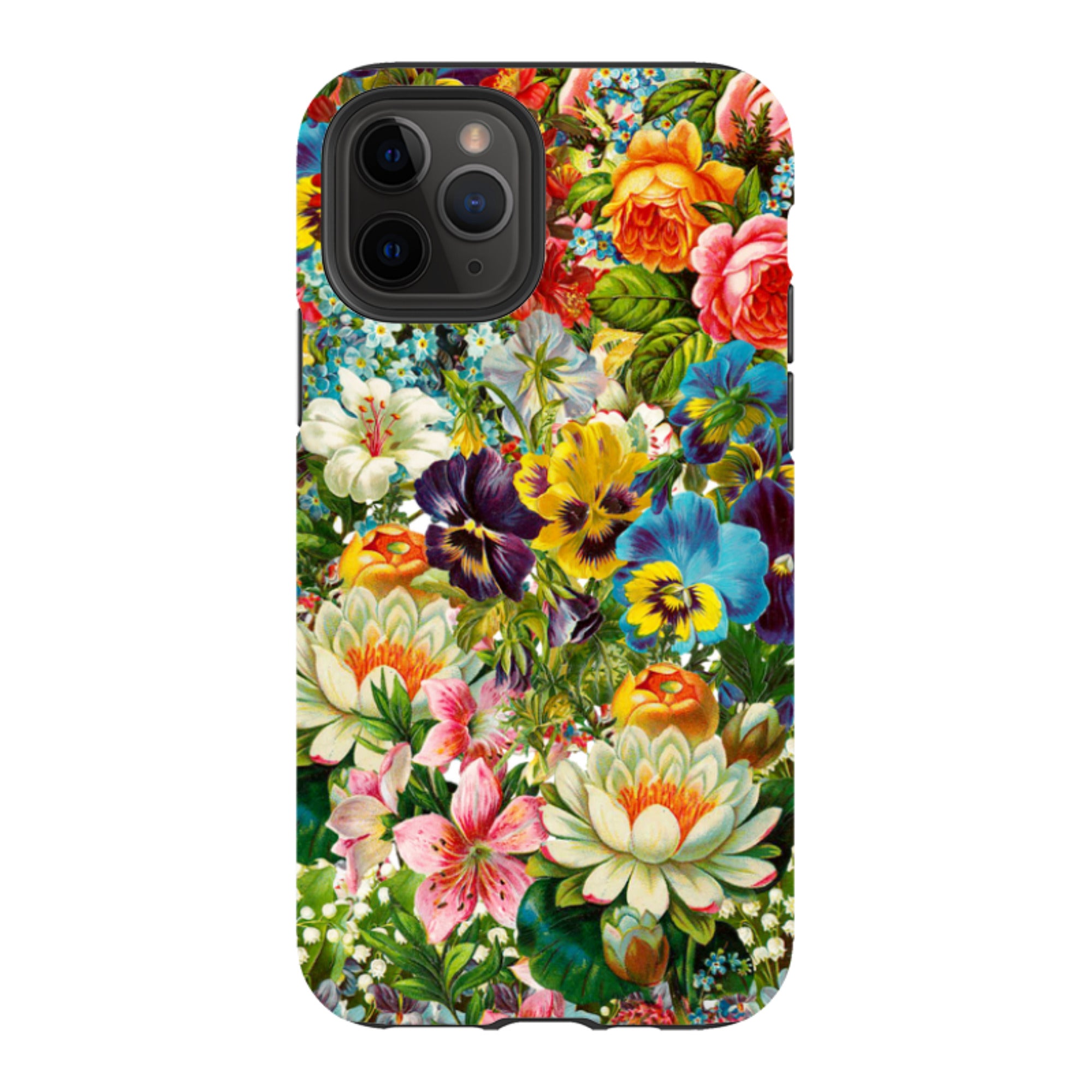 iPhone Tough Case - Floral Burst