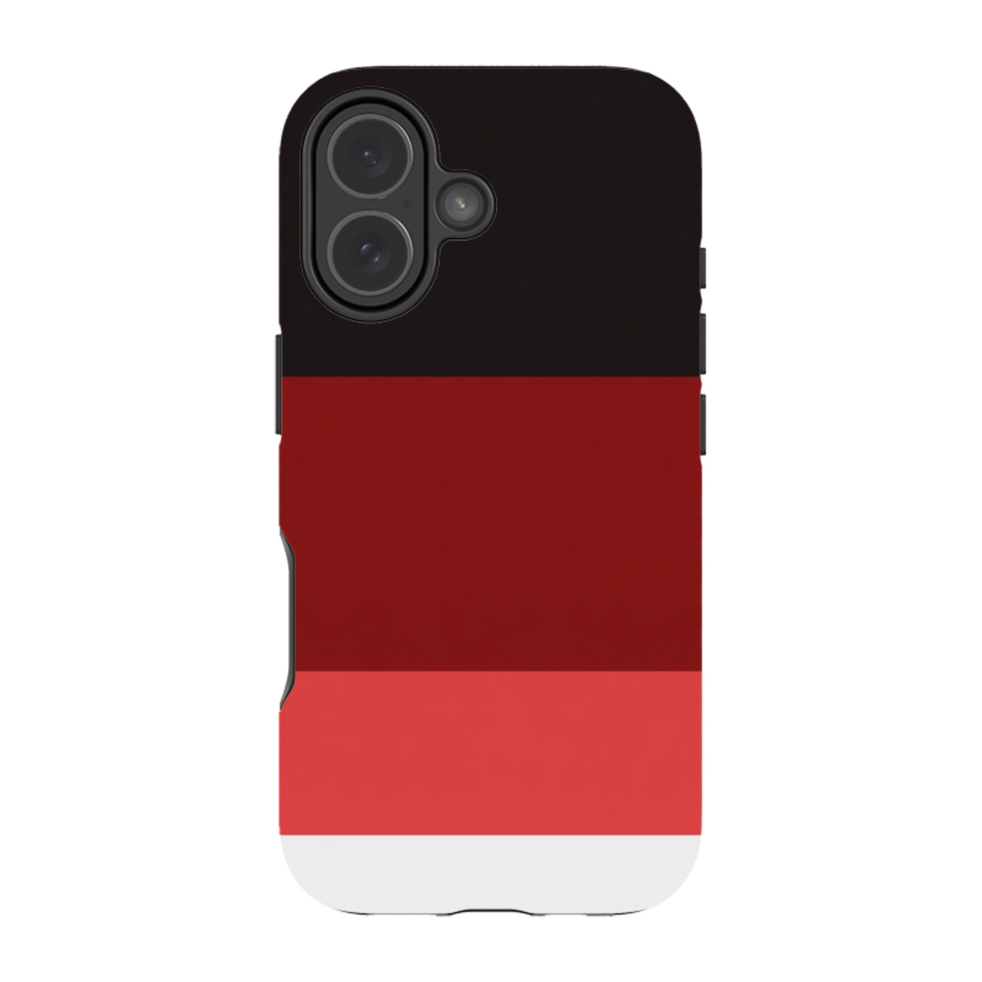 iPhone MagSafe Tough Case - Crimson and Black Gradient