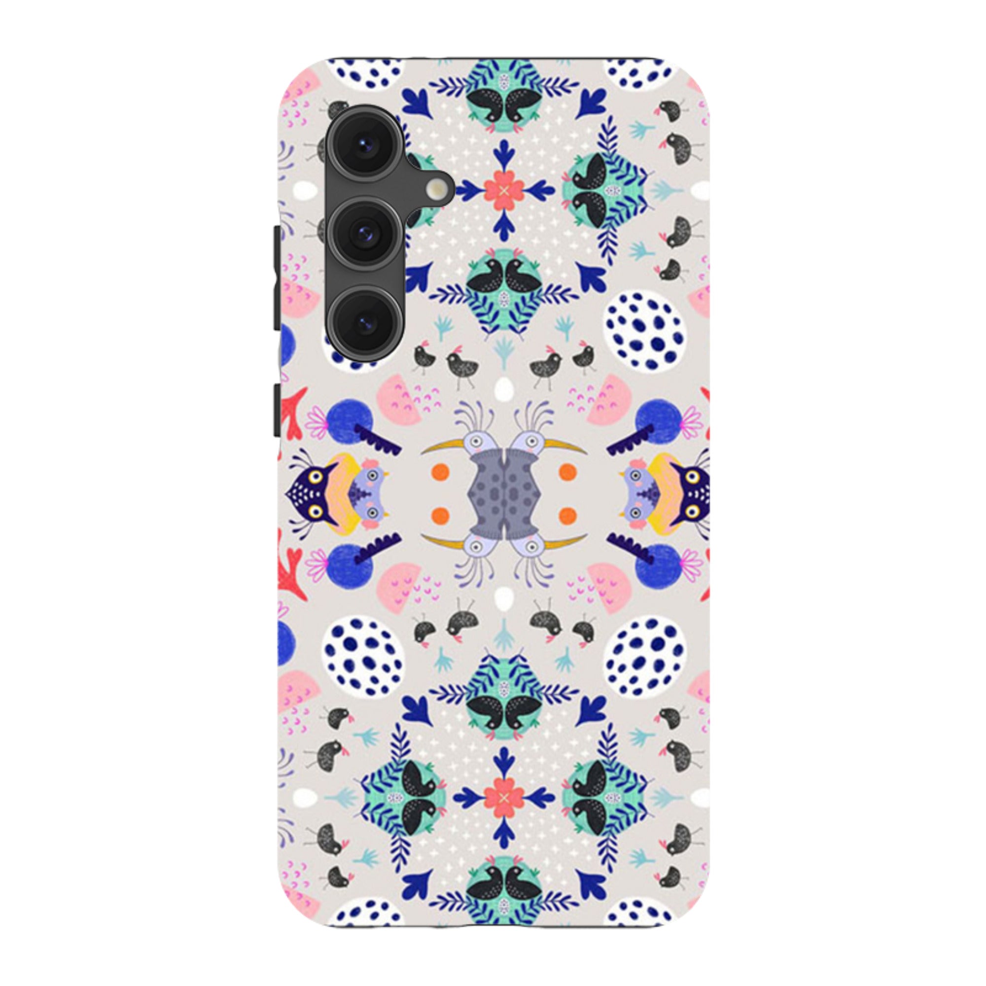 Samsung Tough Case - Crazybird Pattern By Mia Underwood