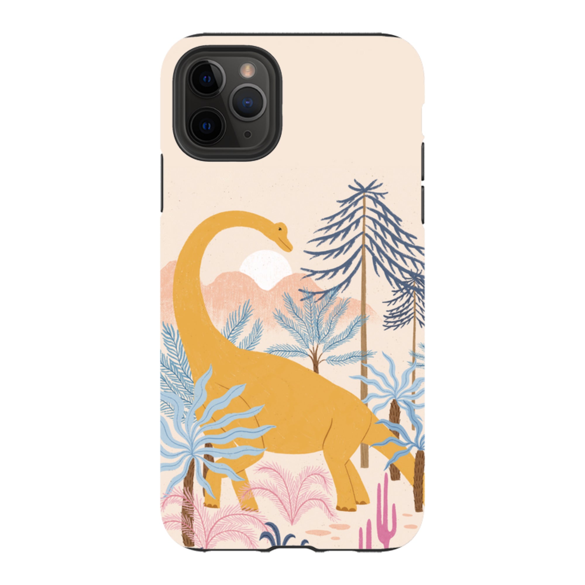 iPhone Tough Case - Brachiosaurus By Meghann Rader