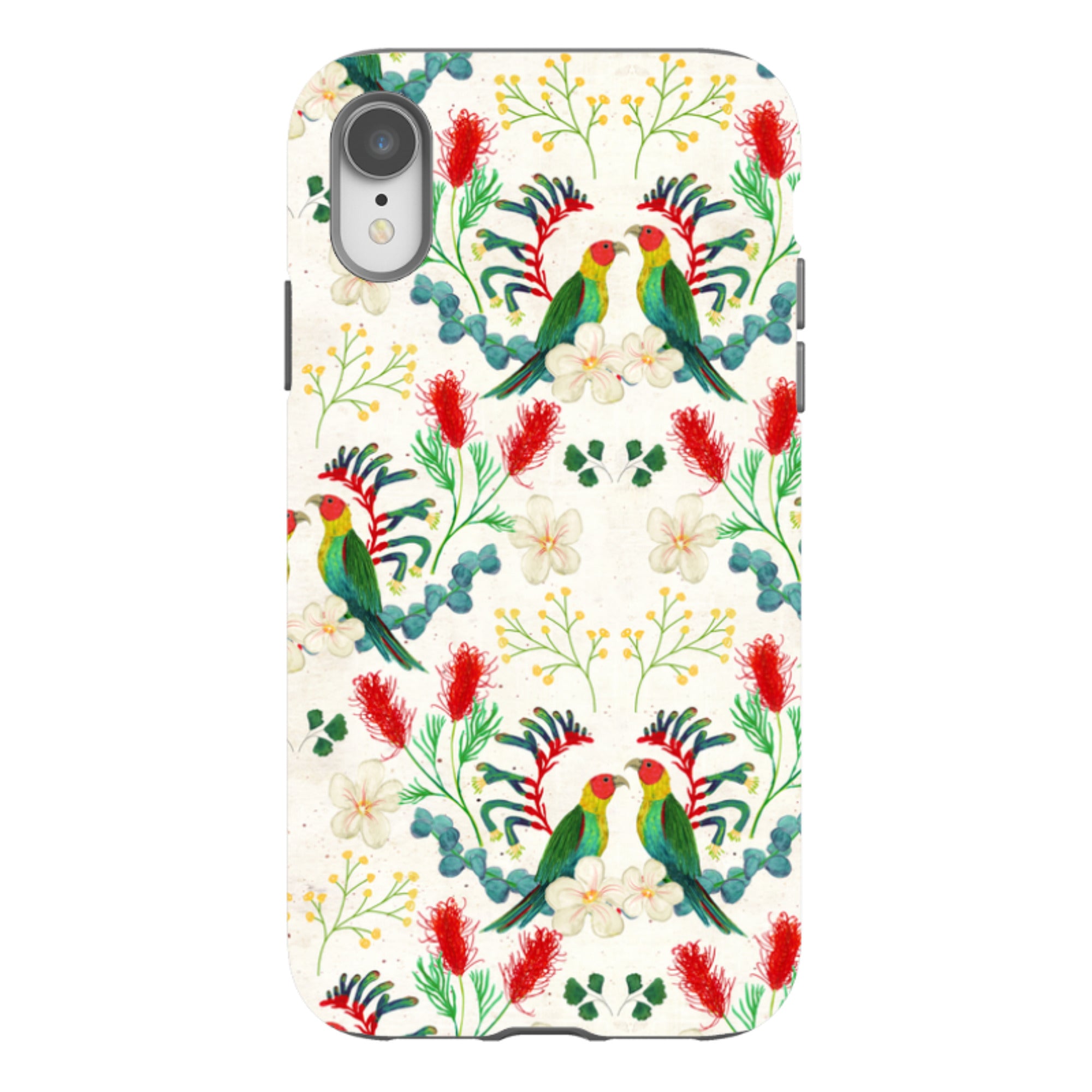 iPhone Tough Case - Rainbow Lorikeet By Katherine Quinn