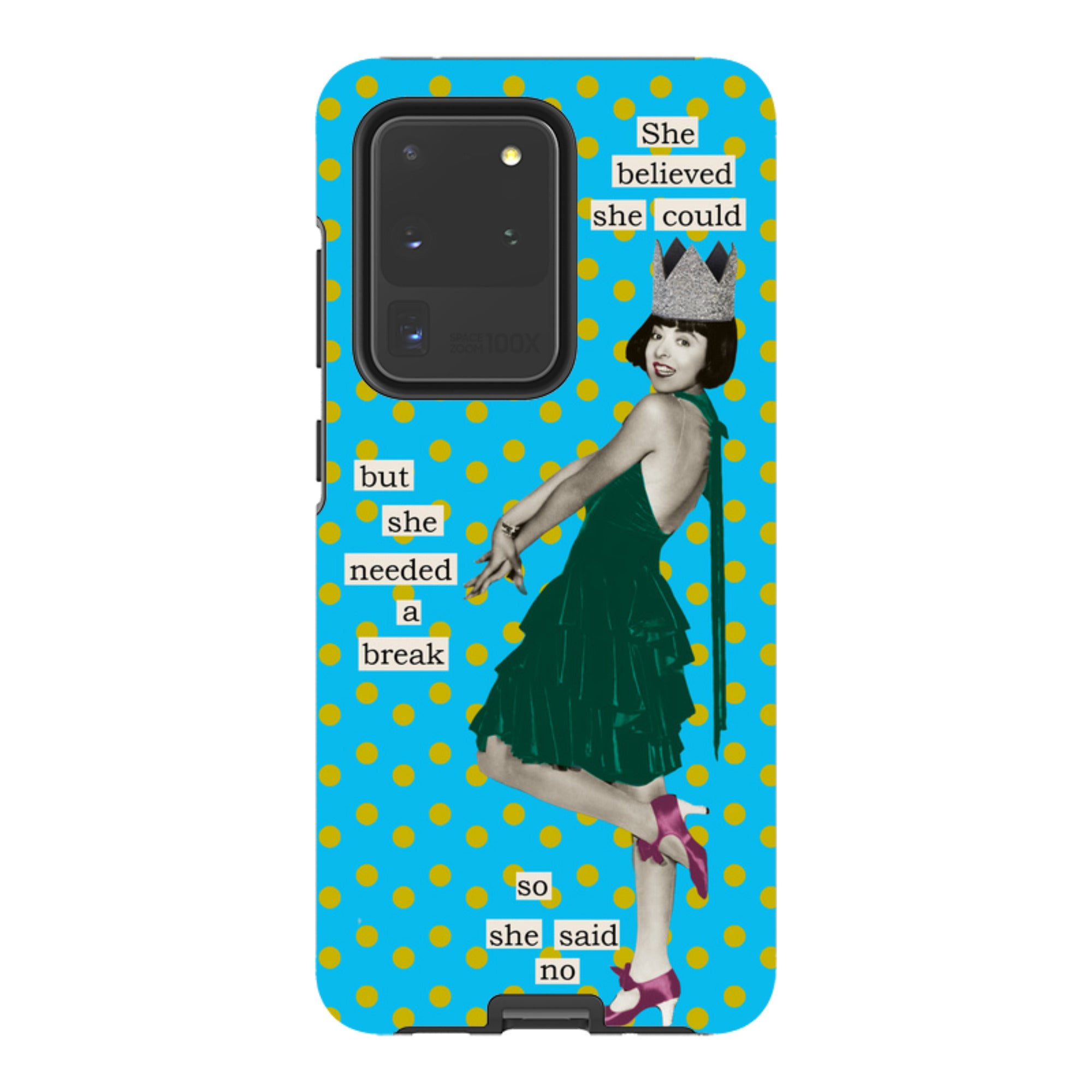 Samsung Tough Case - She Believed She Could By Clare Jordan