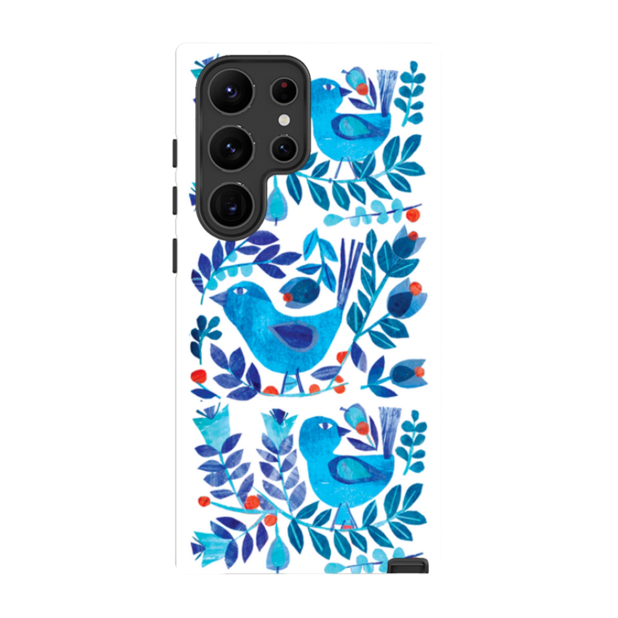 Samsung Tough Case - Scandi Birds By Tracey English