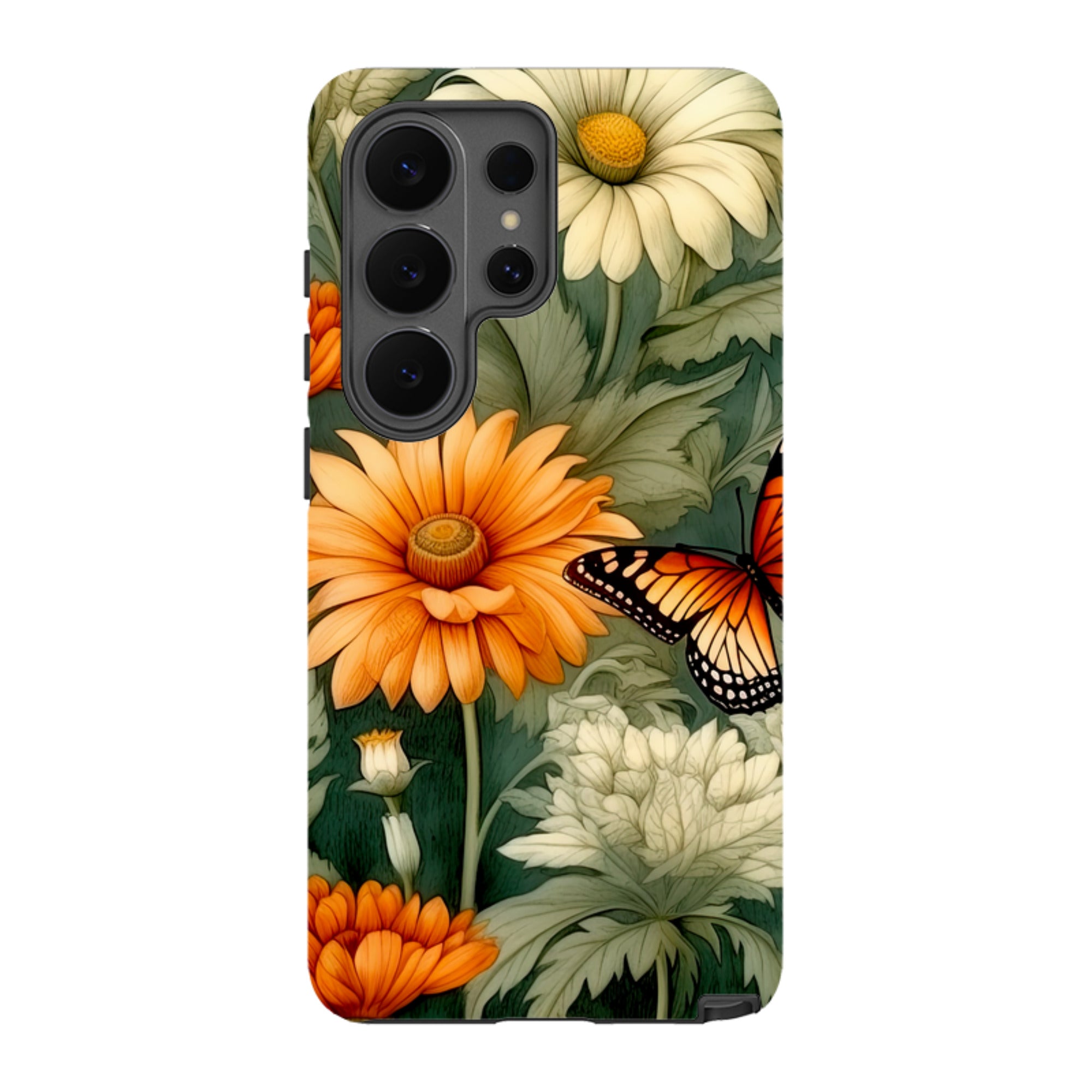 Samsung Tough Case - Butterfly Daisies IV