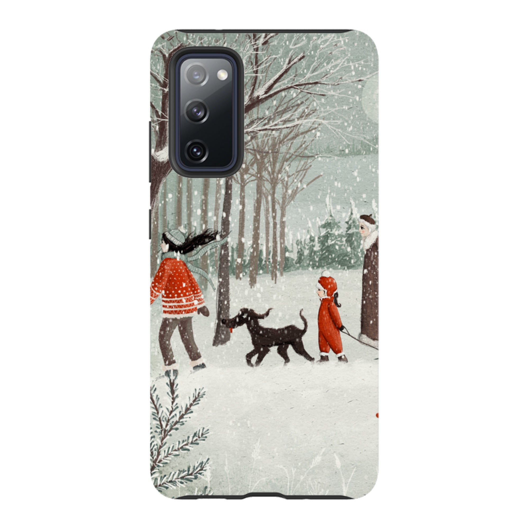 Samsung Tough Case - Winter Walk By Maja Lindberg
