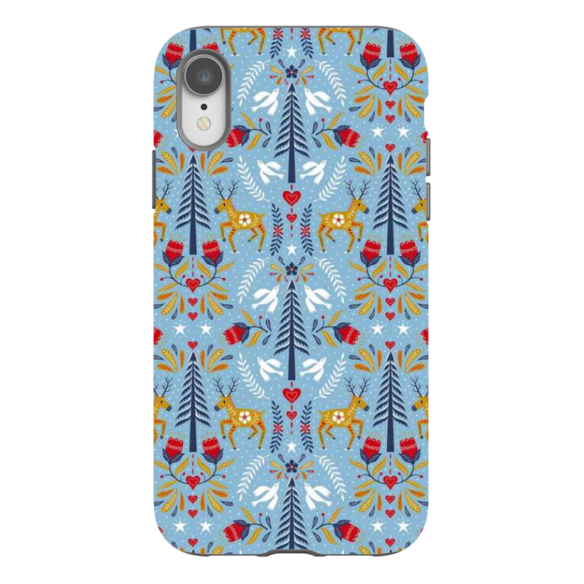 iPhone Tough Case - Xmas Pattern By Suzy Taylor