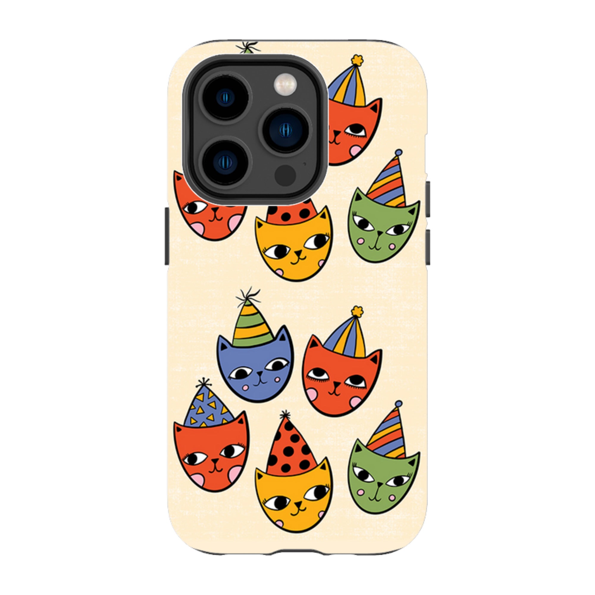 iPhone Tough Case - Happy Cats By Suzy Taylor