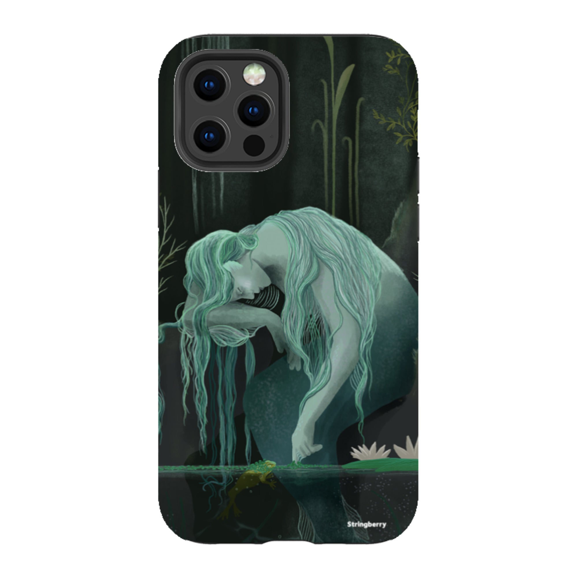 iPhone Tough Case - Mermaid By Anna Stead