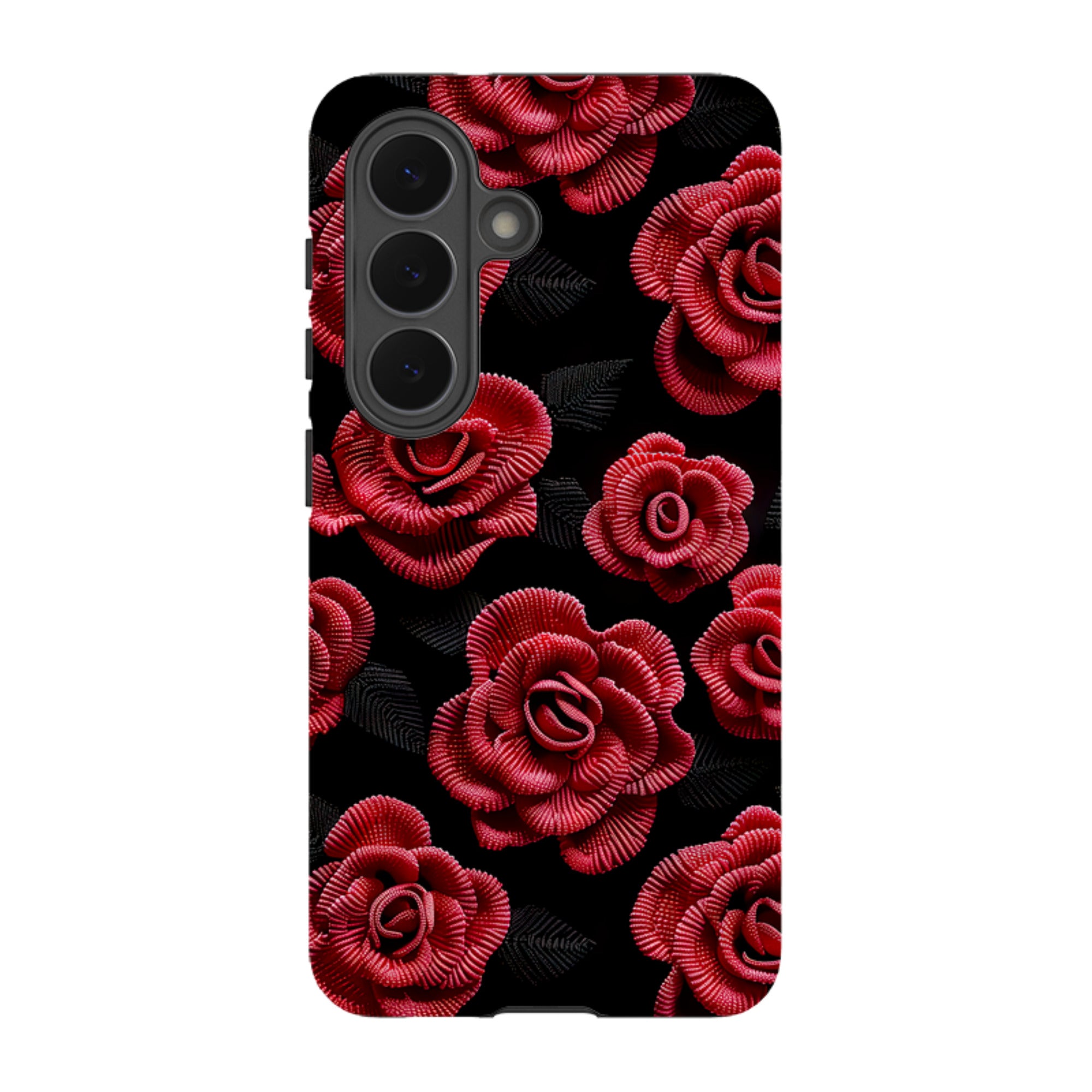 Samsung Tough Case - Dark Roses II