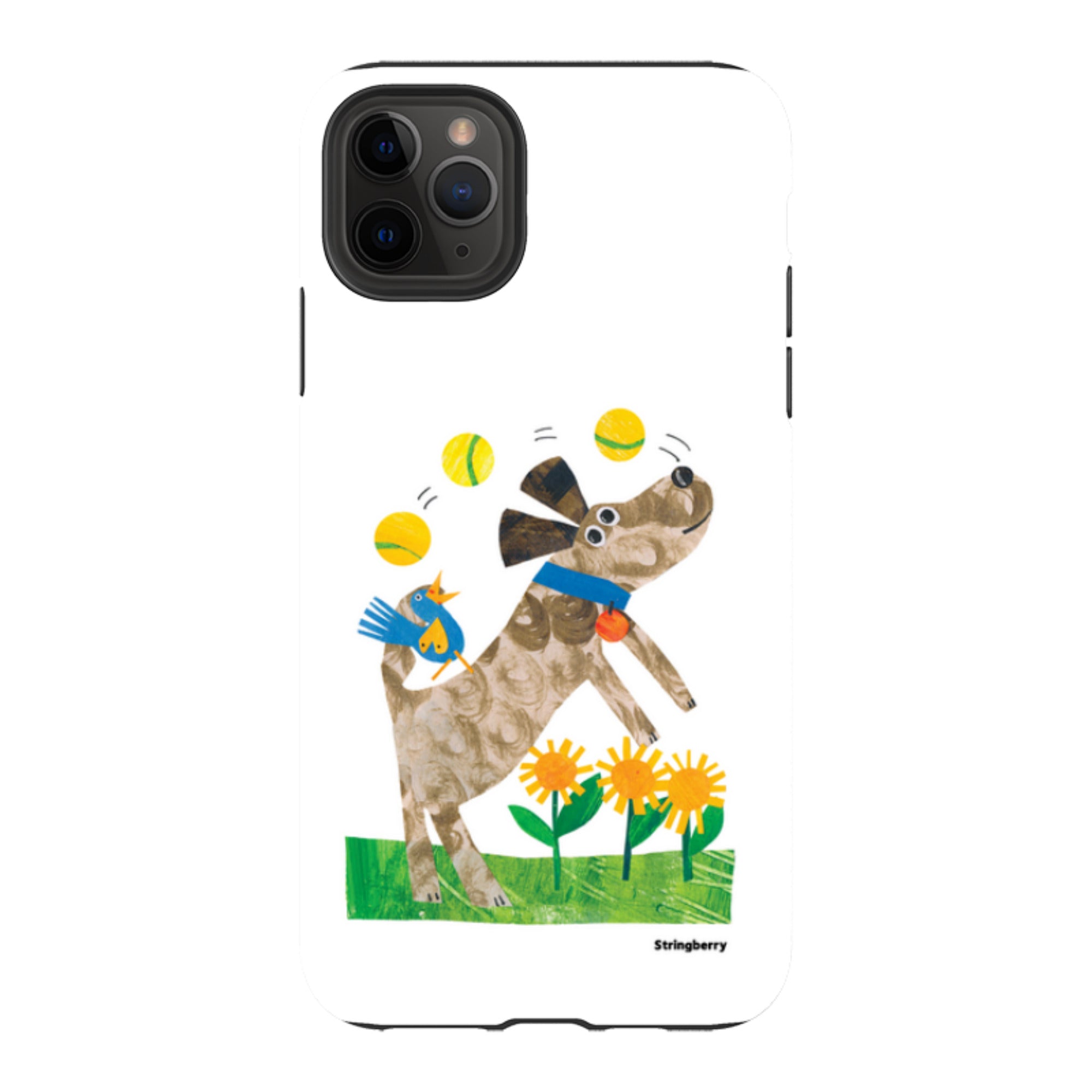iPhone Tough Case - Days Of Dogs V By Tracey English