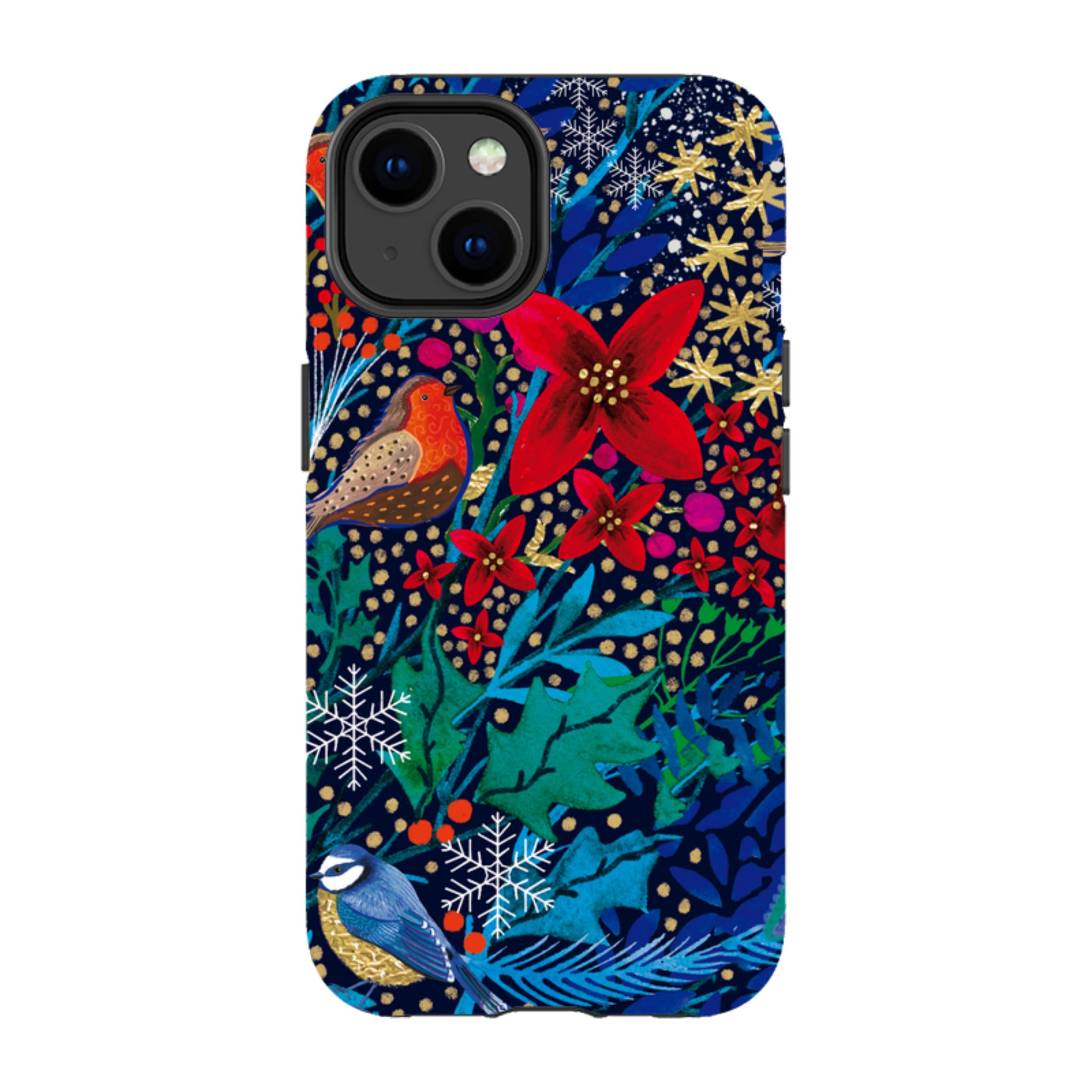 iPhone Tough Case - Xmas Robin II By Emma Frances Grant