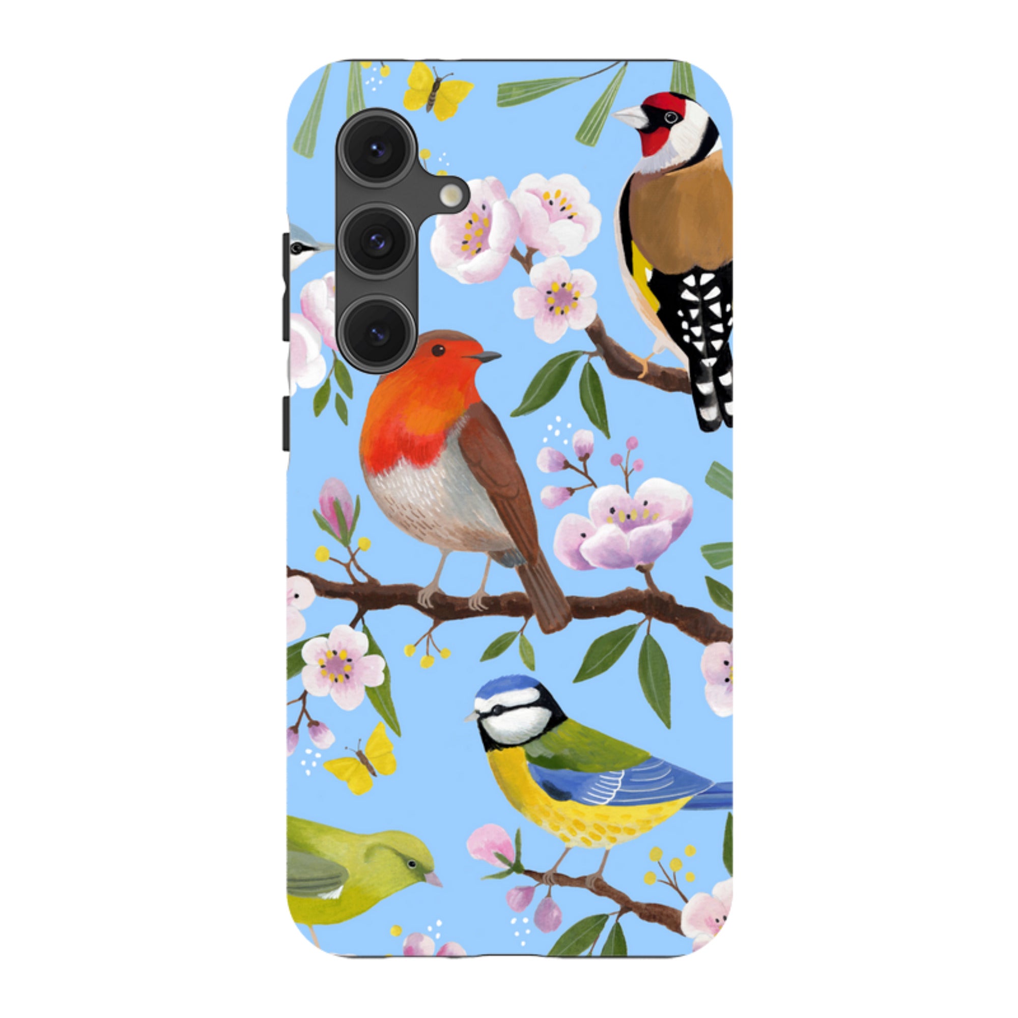 Samsung Tough Case - Garden Birds By Bex Parkin
