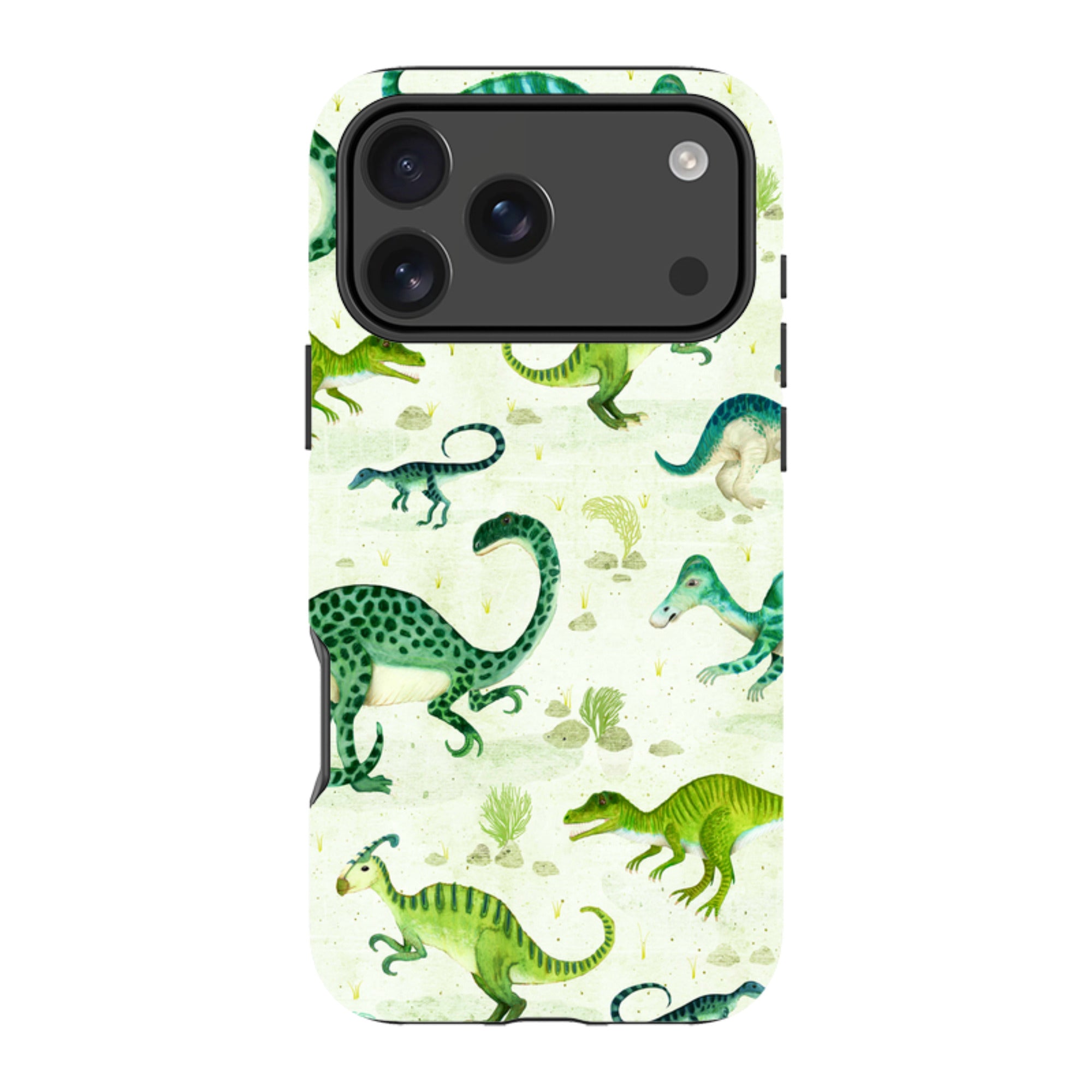 iPhone MagSafe Tough Case - Dinoland By Katherine Quinn