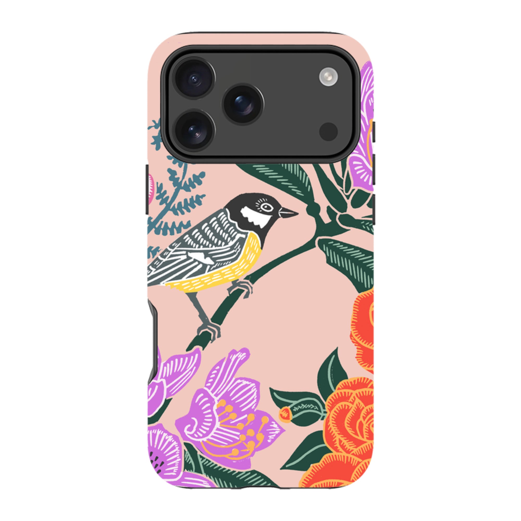 iPhone Tough Case - Camelia By Kate Heiss