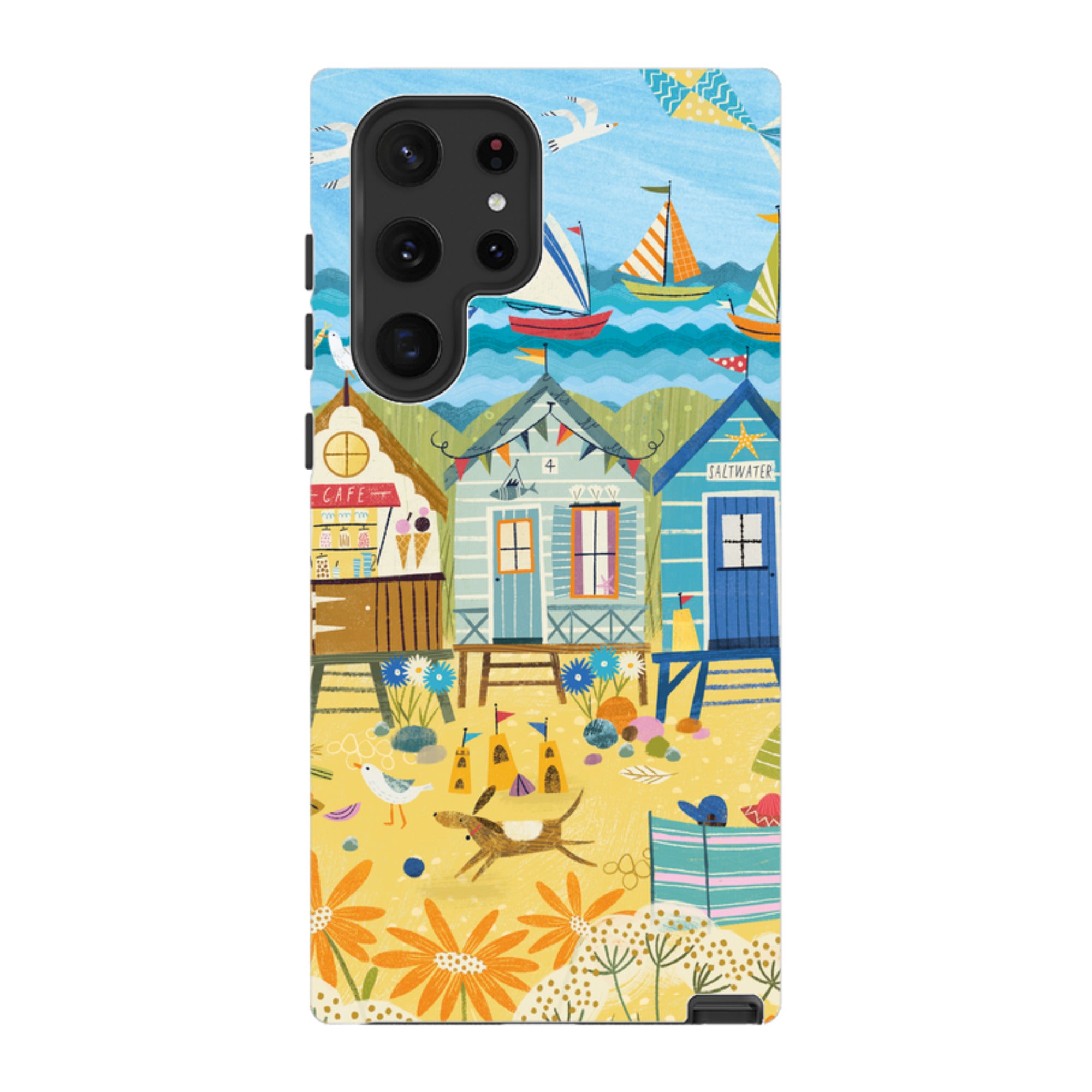 Samsung Tough  Case - Beachy Days 1 By Ali Brookes