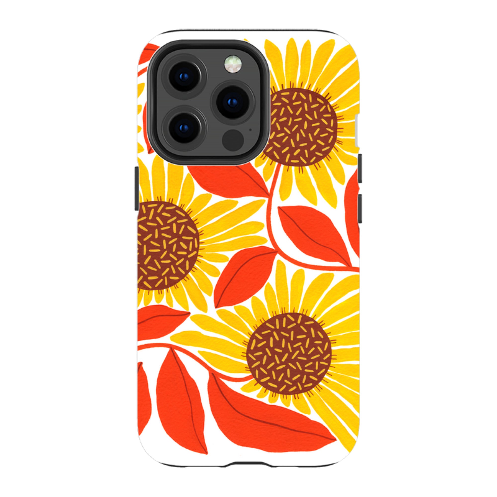iPhone MagSafe Tough Case -  Sunflower By Madalina Andronic