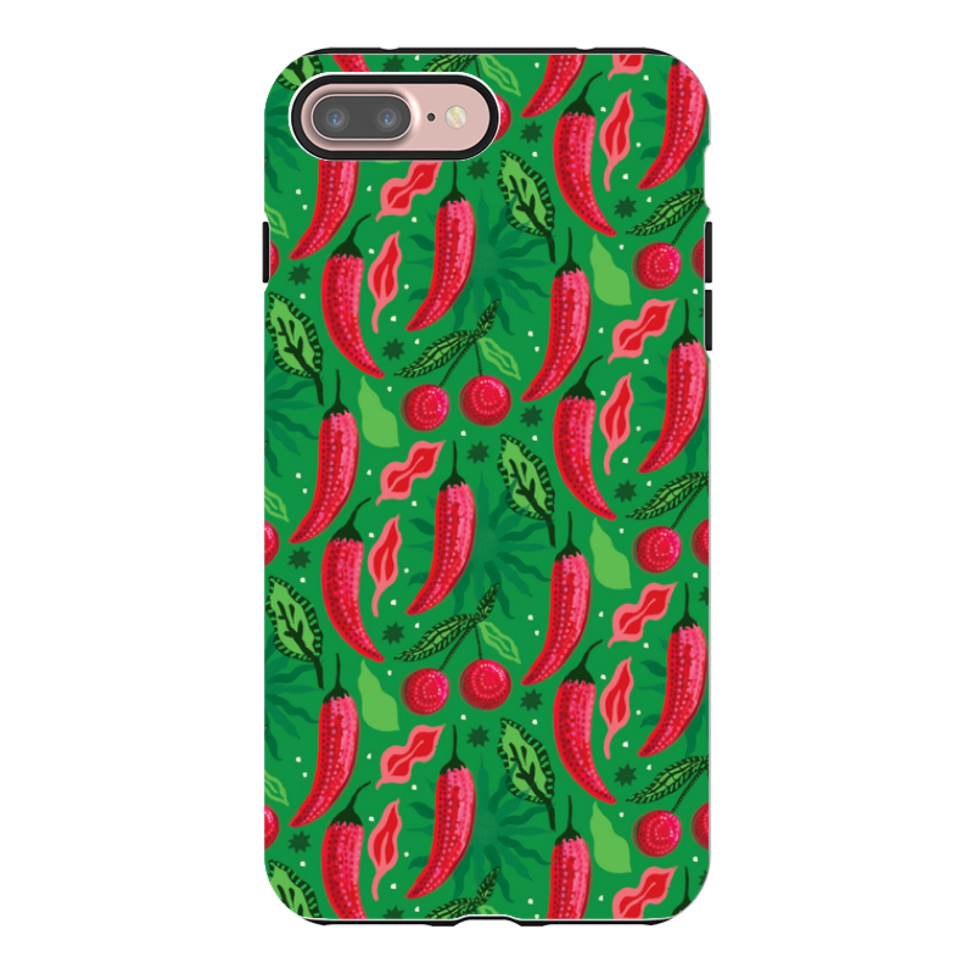 iPhone Tough Case - Chilli Cherry By Emma Frances Grant