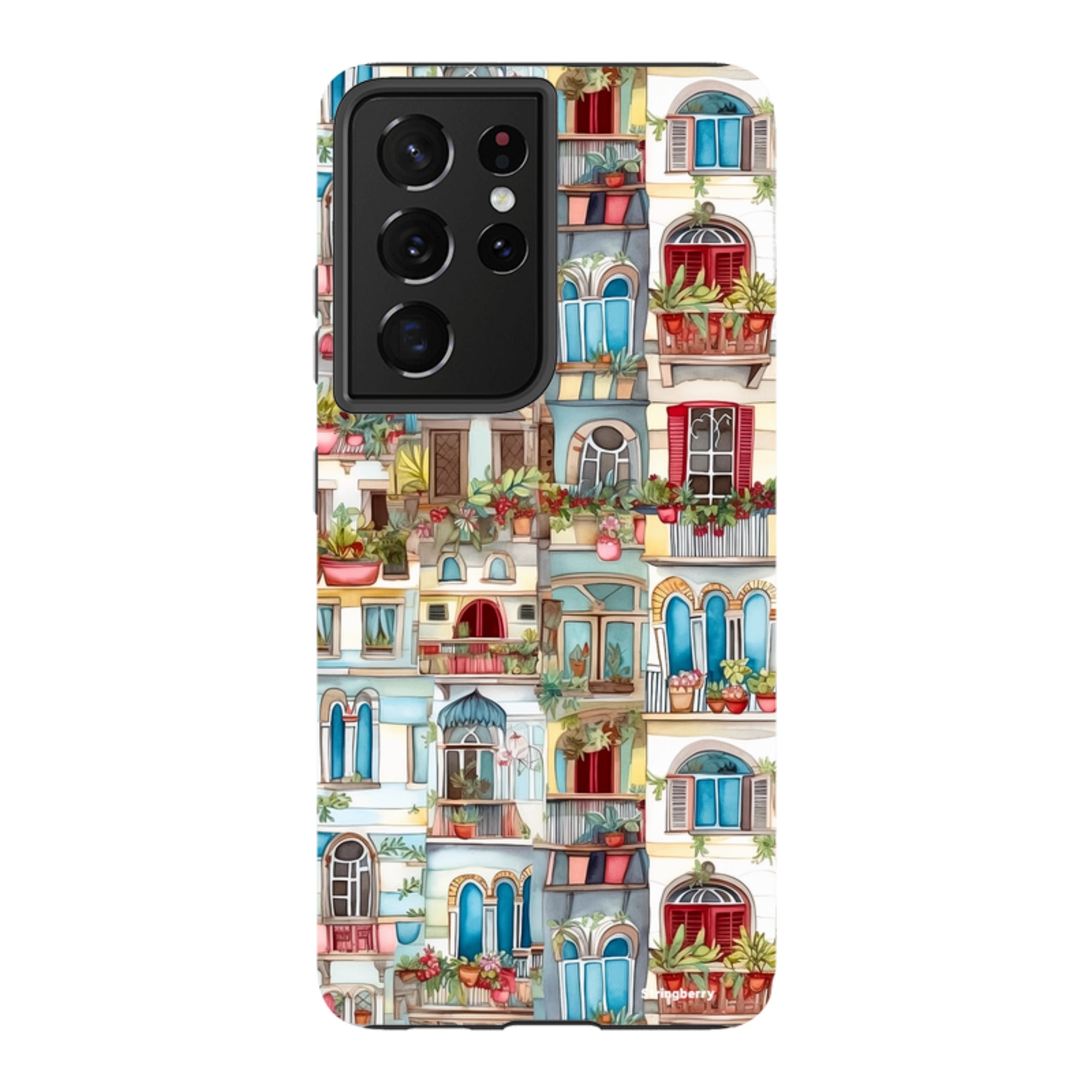 Samsung Tough Case - Floral Balcony II