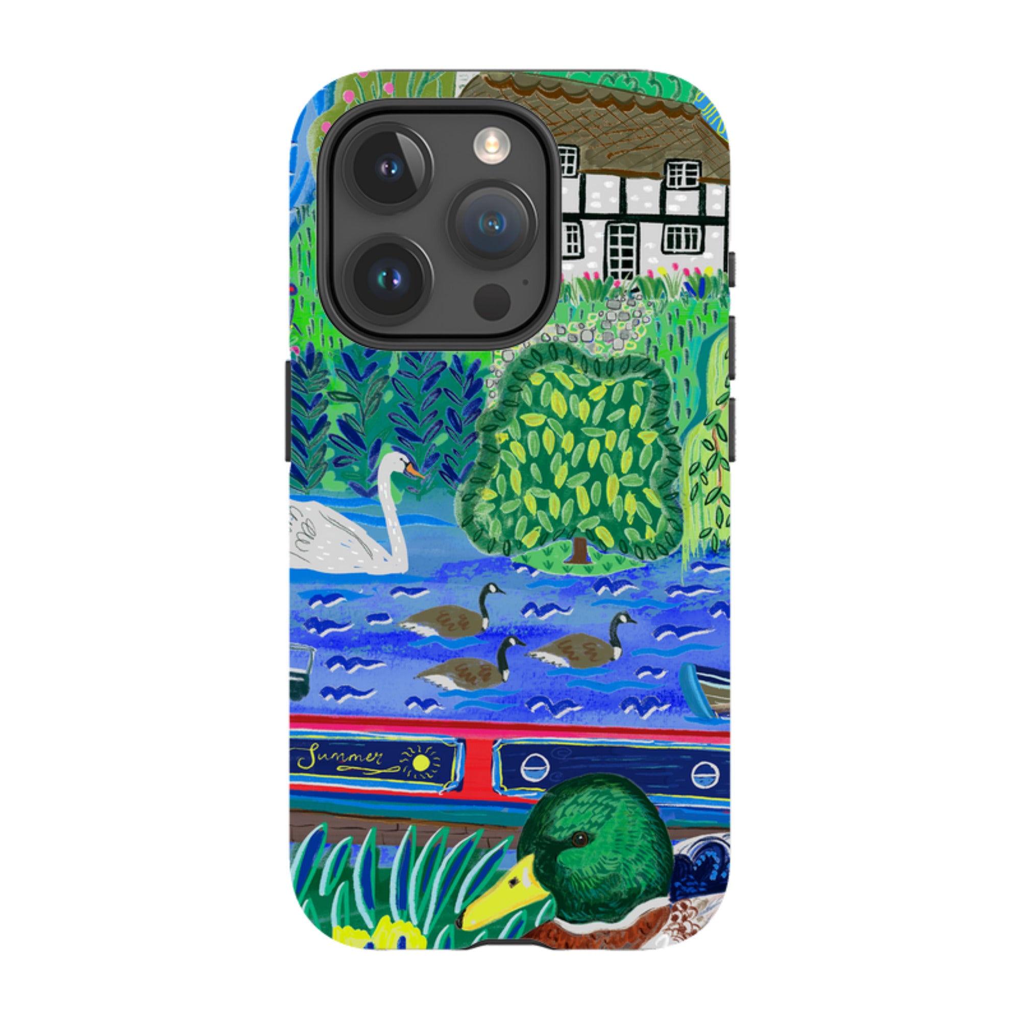 iPhone MagSafe Tough Case - Canalside By Emma Frances Grant