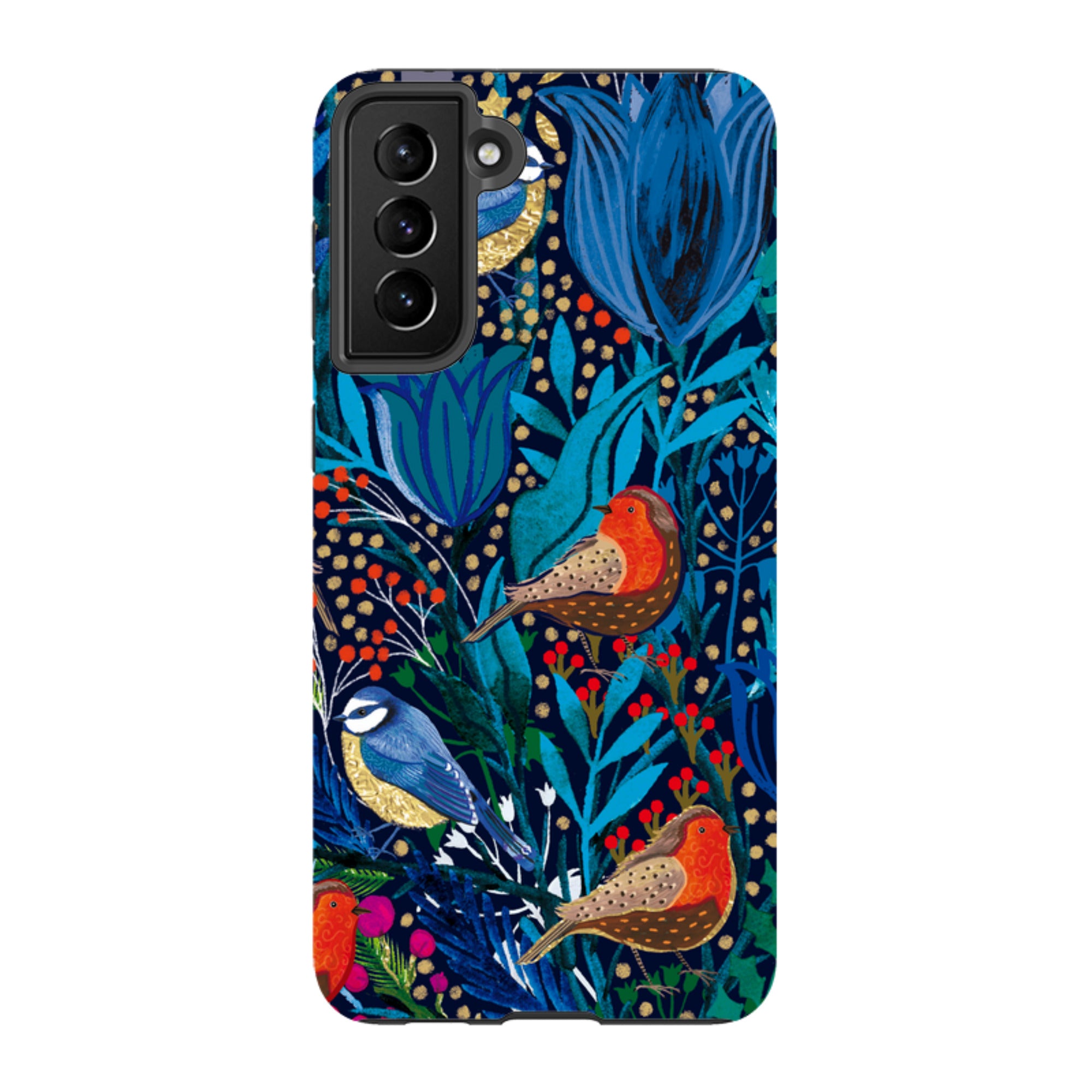 Samsung Tough Case - Xmas Robin IV By Emma Frances Grant