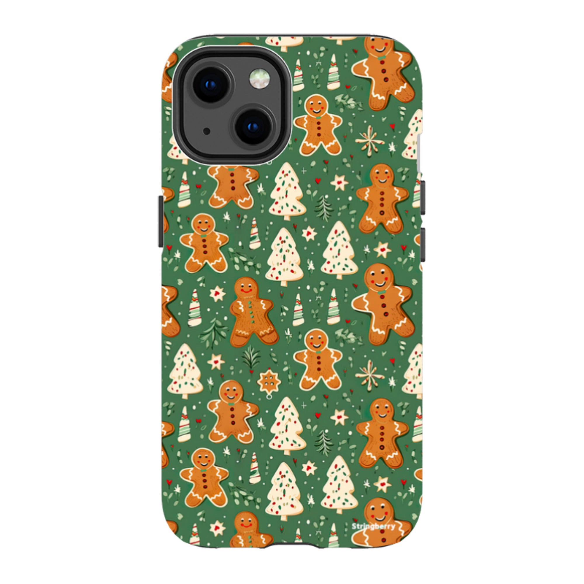 iPhone Tough Case - Ginger Bread Xmas II
