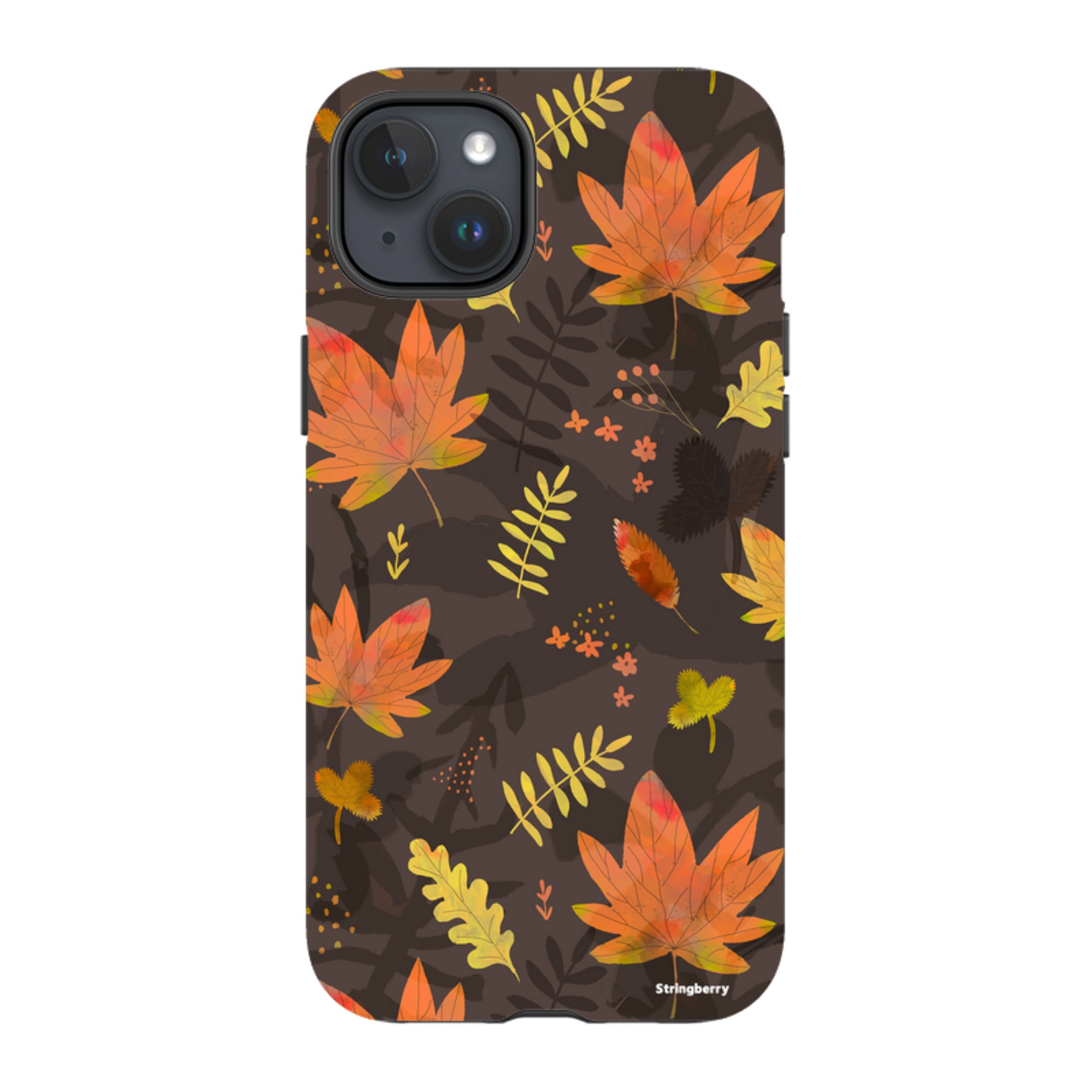 iPhone MagSafe Tough Case -  Autumn Leaves Yellow
