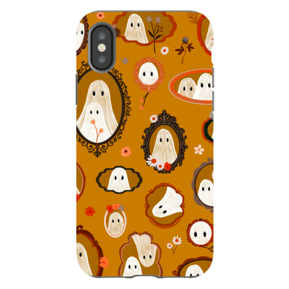 iPhone Tough Case - Framed Ghosts - Spice By Katherine Quinn
