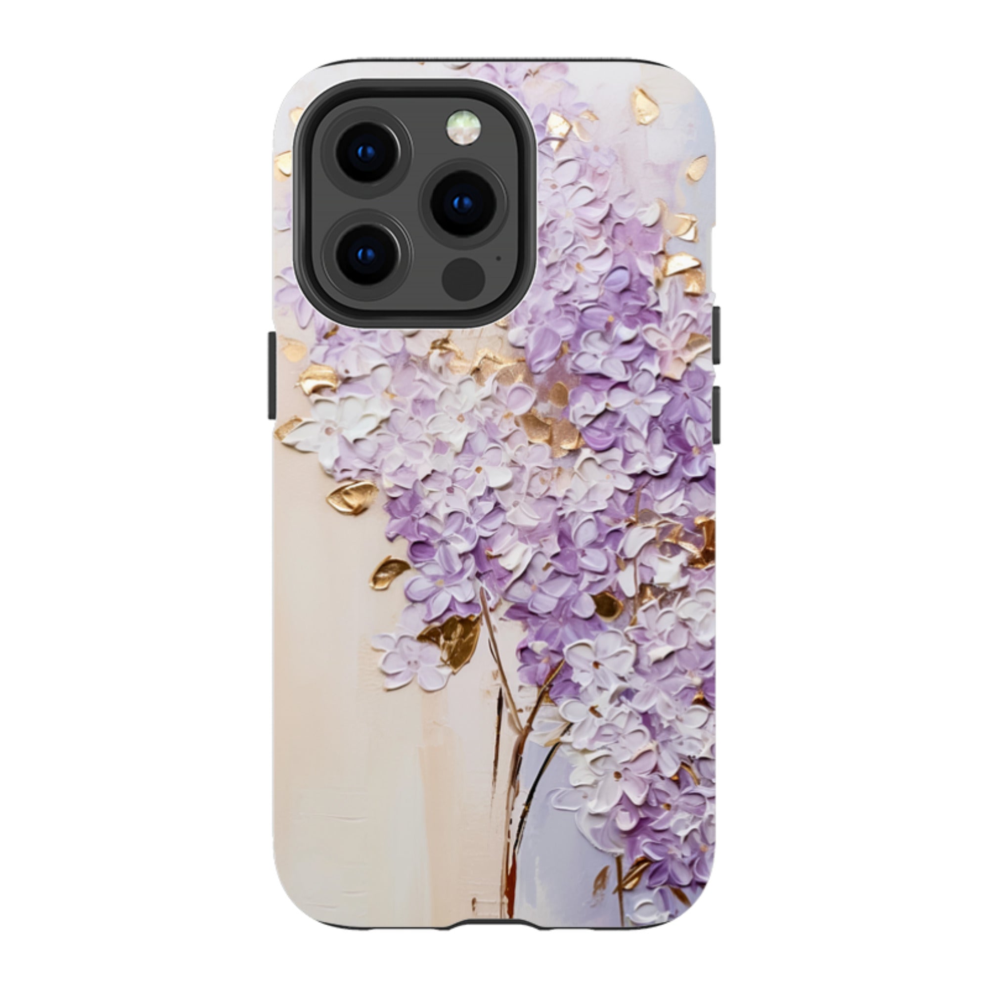 iPhone Tough Case - Purple Floral