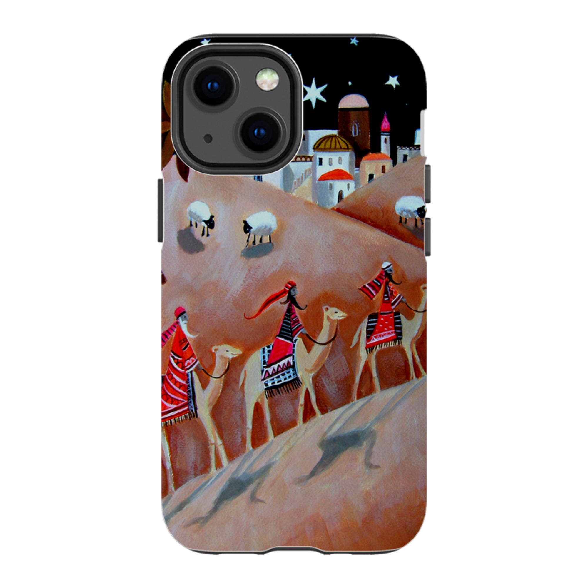 iPhone Tough Case - We Three Kings By Mary Stubberfield