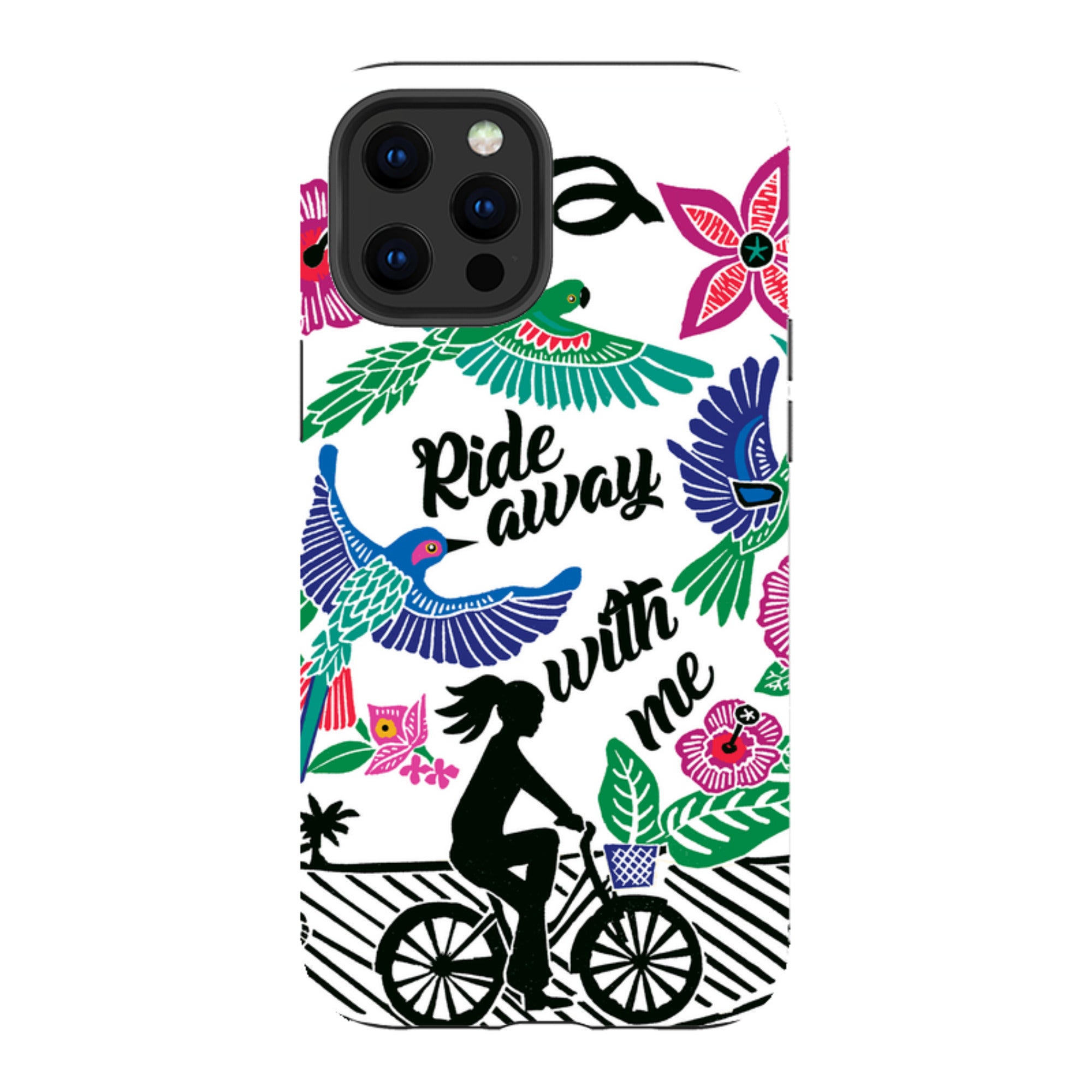 iPhone Tough Case - Ride With Me By Kate Heiss