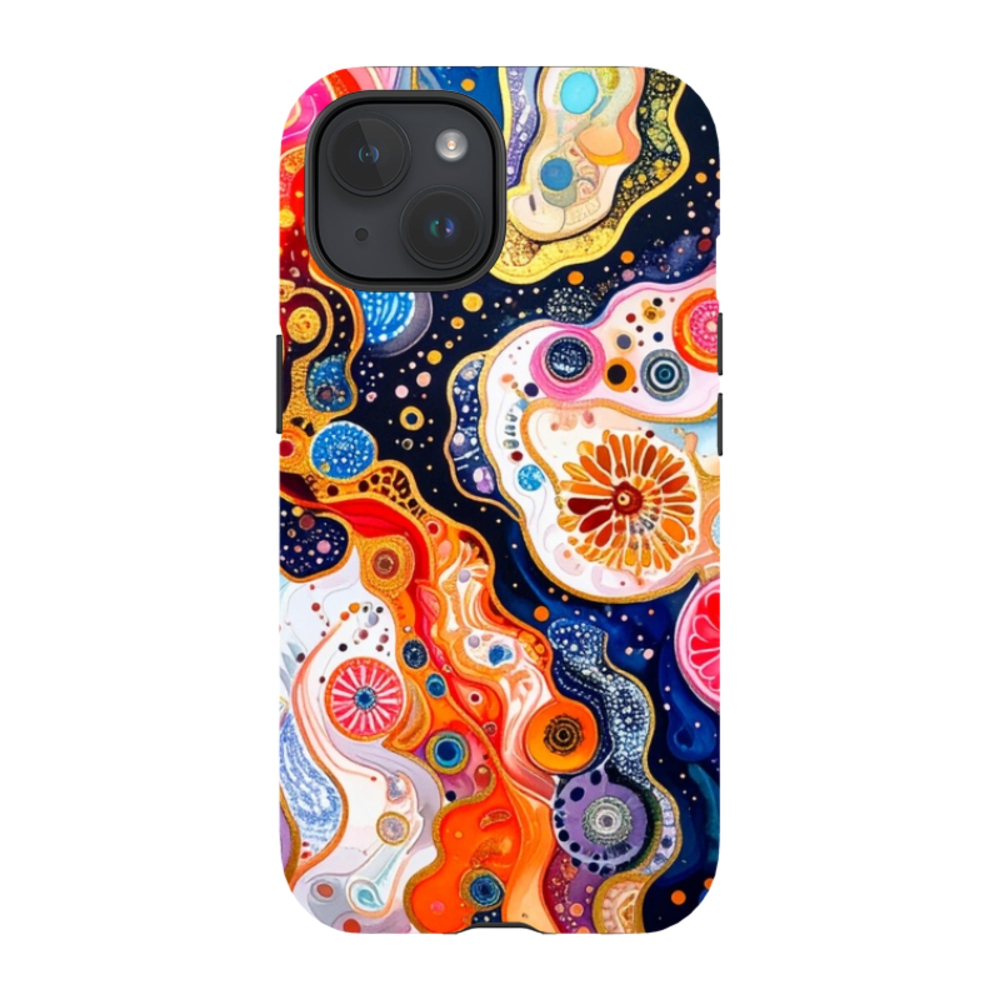 iPhone Tough Case - Cloud Marble