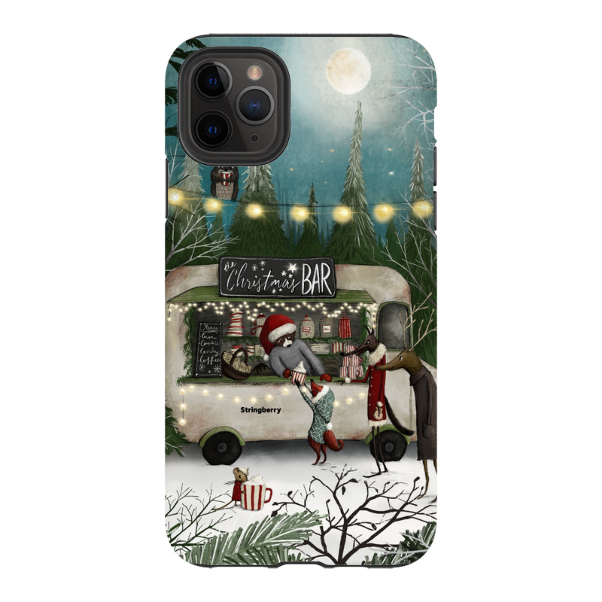 iPhone Tough Case - Christmas Bar By Maja Lindberg