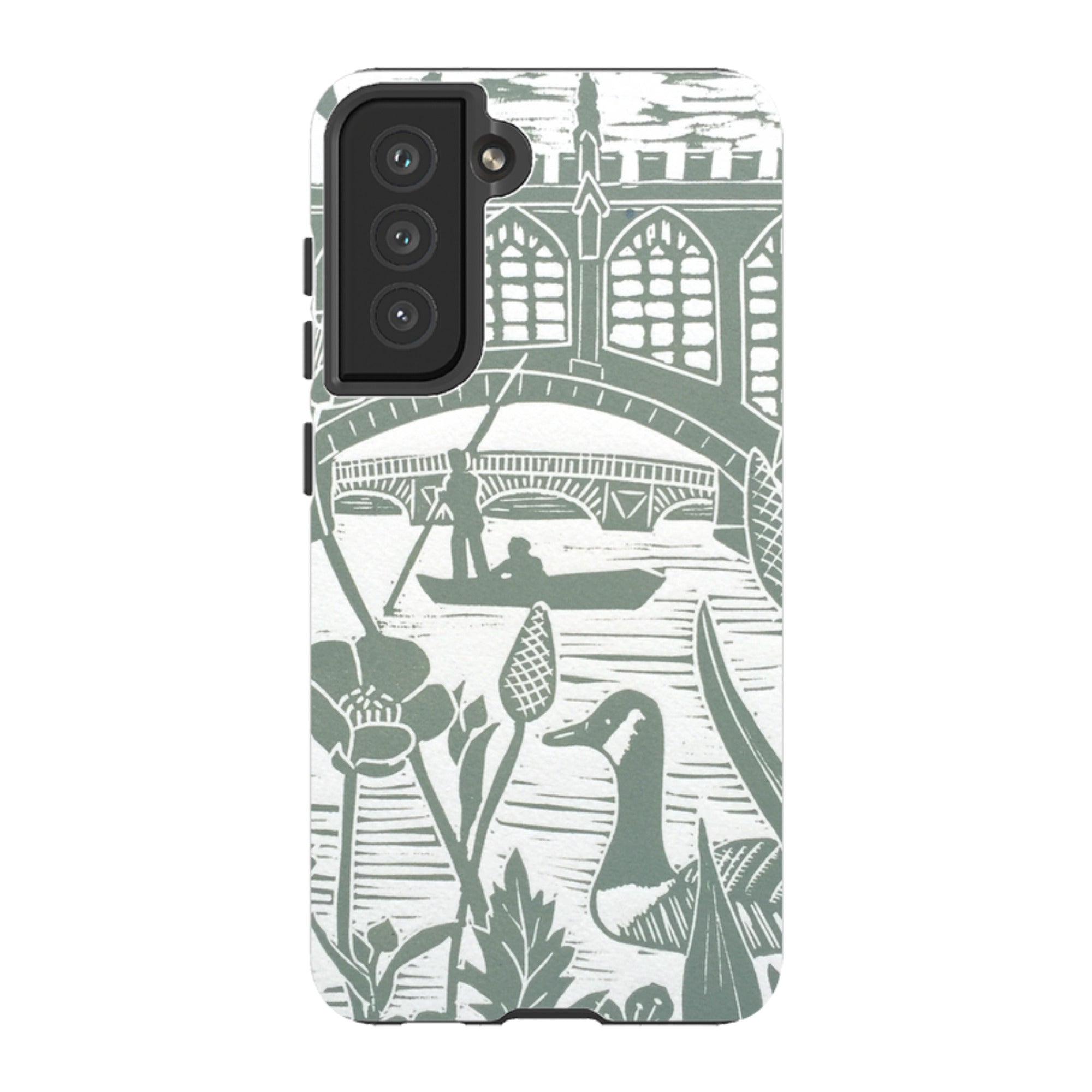 Samsung Tough Case - Punting At Cambridge By Kate Heiss