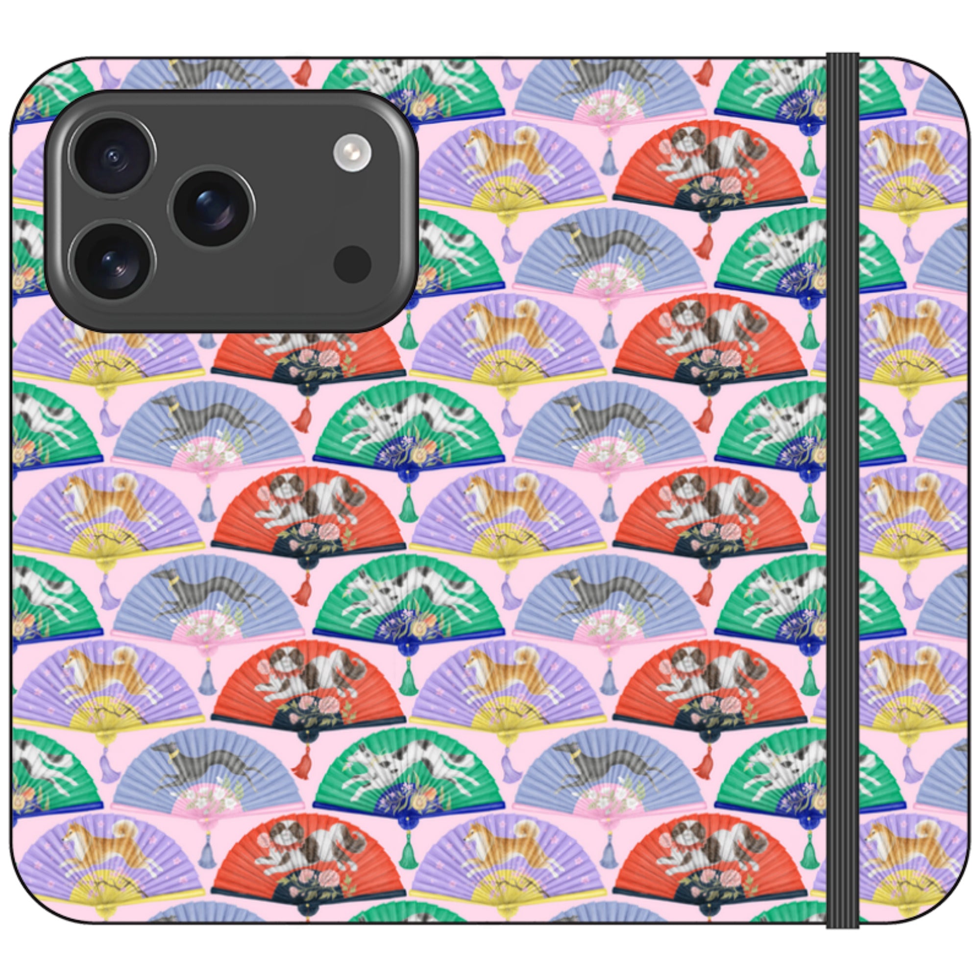 Dog Fan Wallet Case By Catherine Rowe