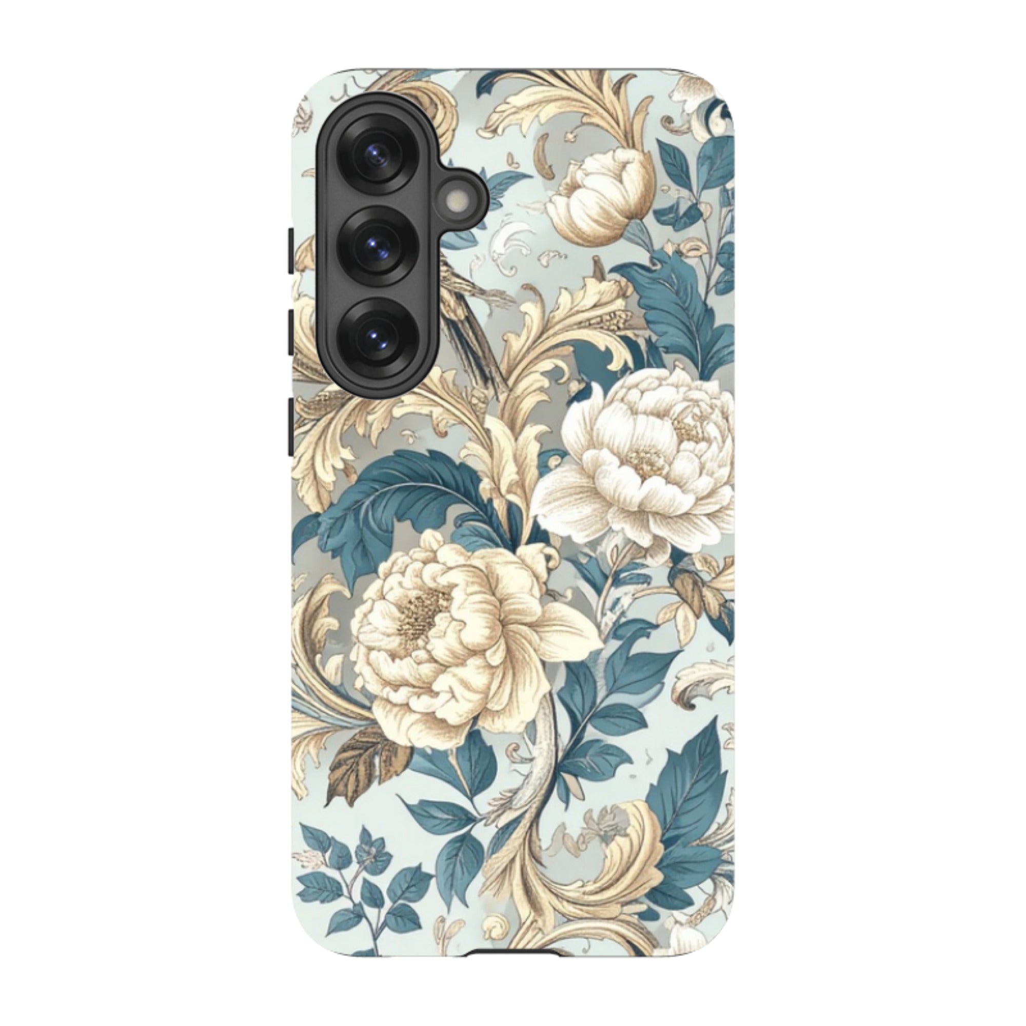 Samsung Tough  Case - Blue and Gold Summer