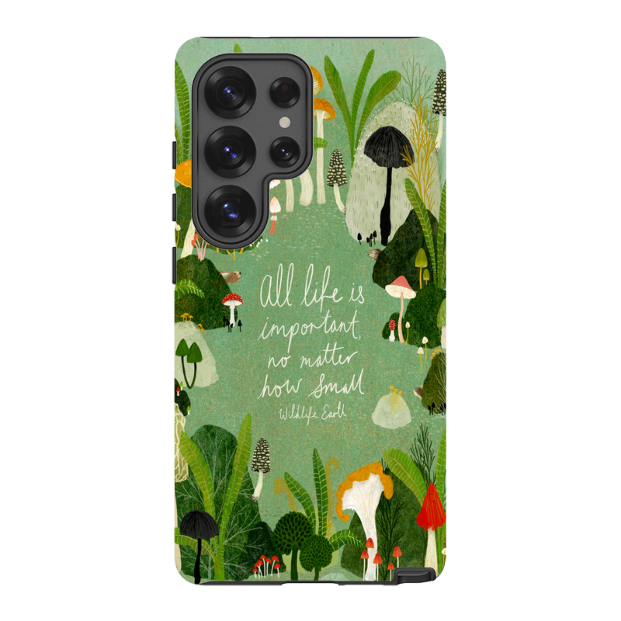 Samsung Tough Case - Wildlife Text By Katherine Quinn