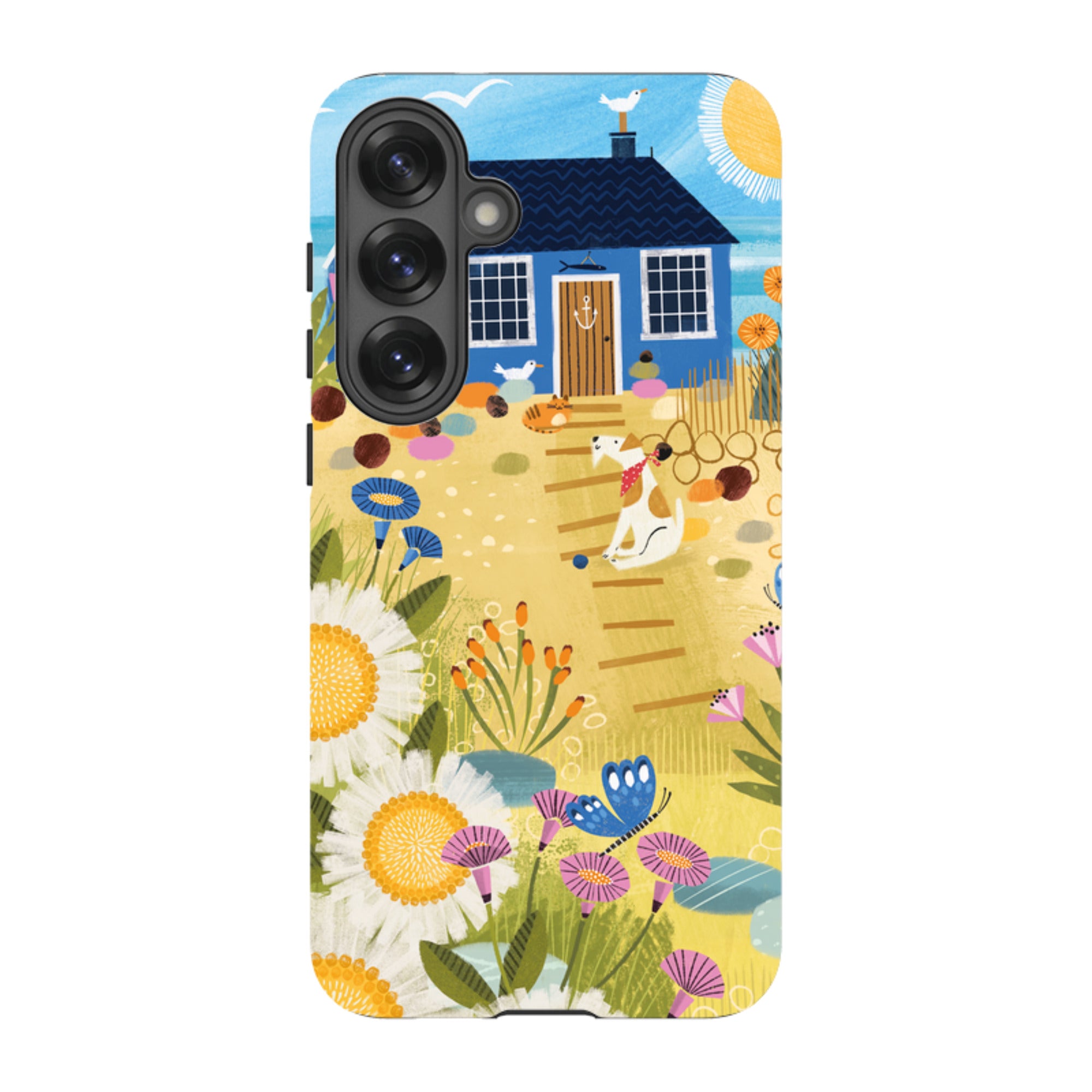 Samsung Tough  Case - Beach House By Ali Brookes