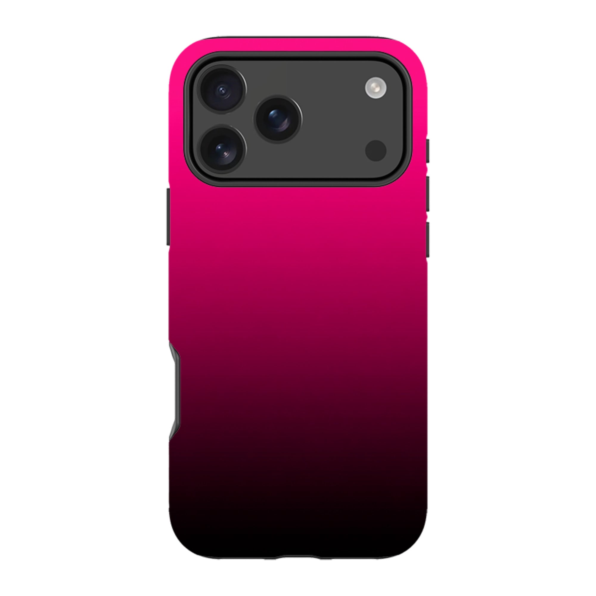iPhone Tough Case - Hot Pink Ombre