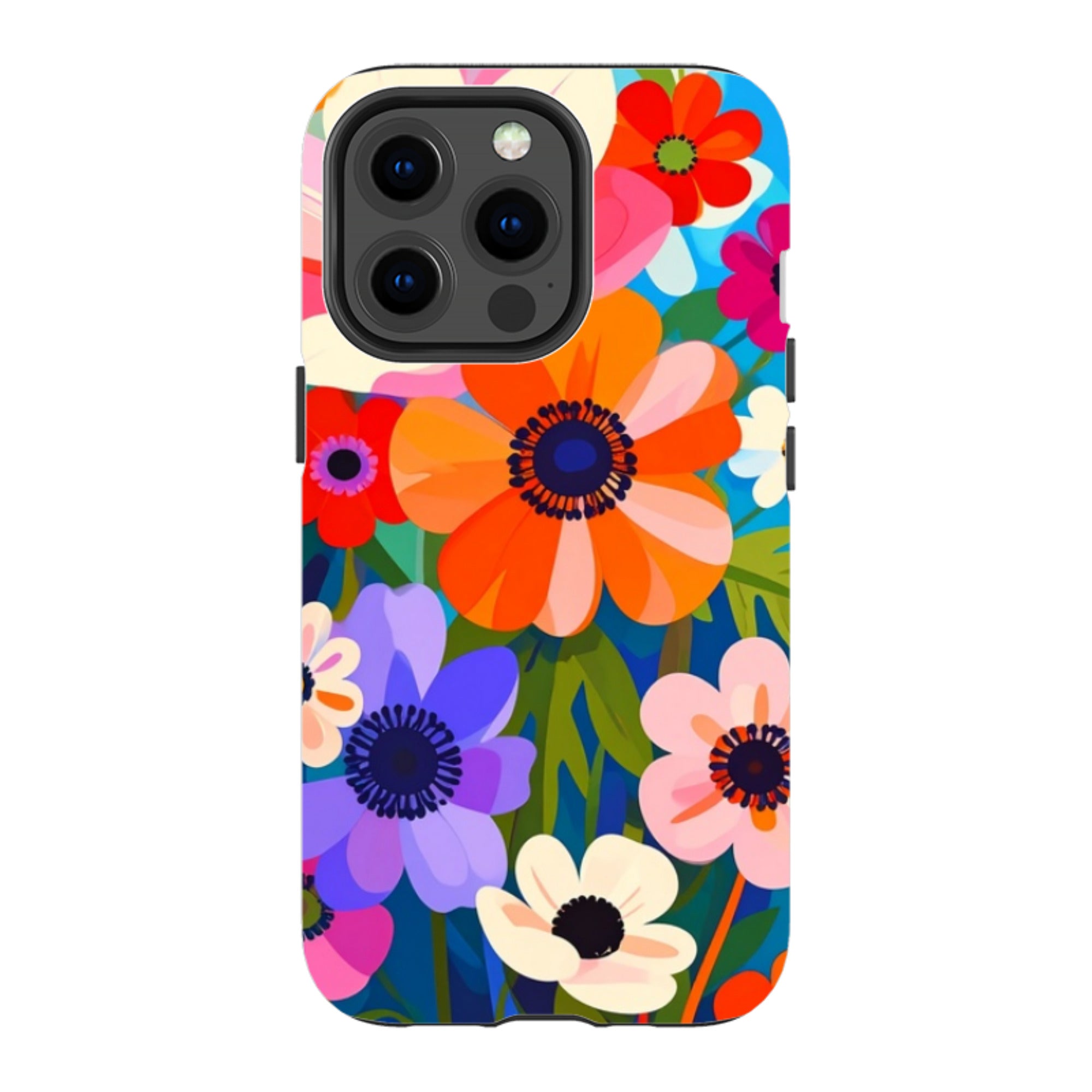 iPhone Tough Case - Angel Summer Floral