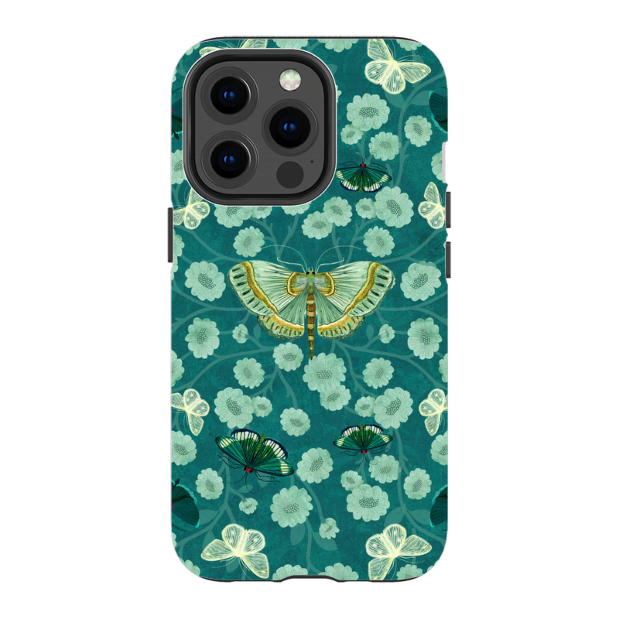 iPhone Tough Case - Medium Moth 2 By Katherine Quinn
